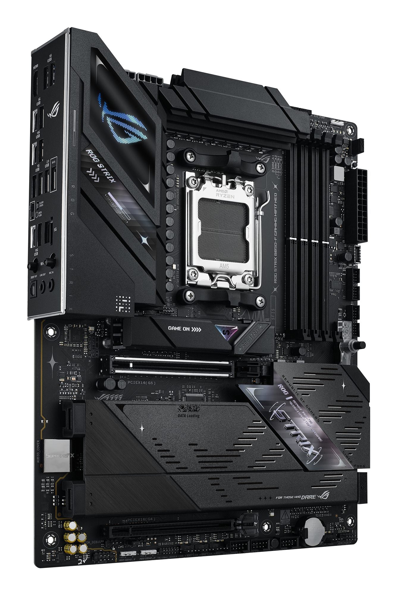ASUS ROG STRIX B850-F GAMING WIFI7 NEO AMD ATX motherboard DDR5 PCIe 5.0 4xM.2