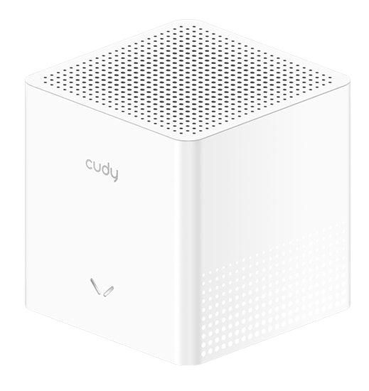 Cudy AC1200 Mesh Wi-Fi System, M1200 2.0, 1-Pack Bi-bande (2,4 GHz / 5 GHz) Wi-Fi 5 (802.11ac) Blanc Interne