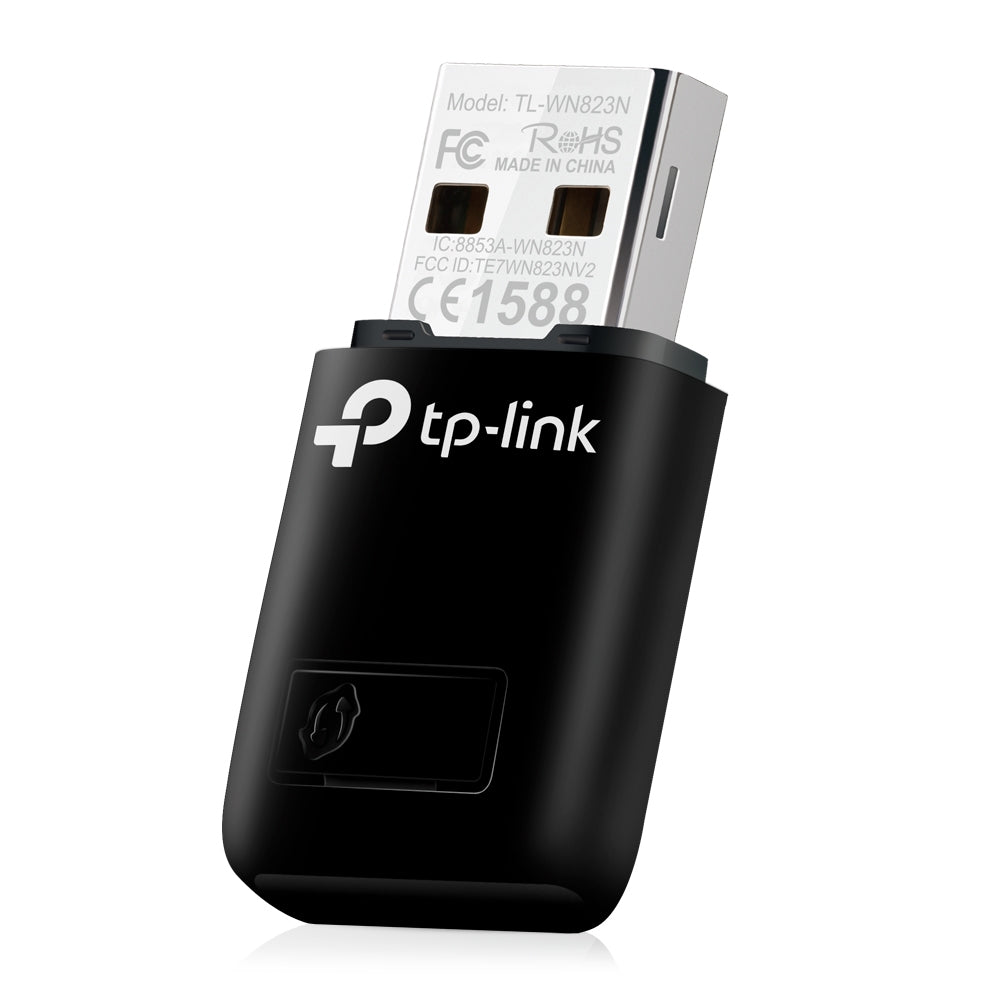 Mini Wi-Fi N300 USB Adapter QSS button