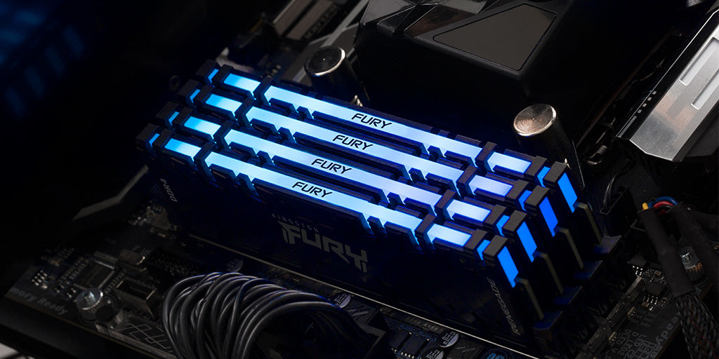 KINGSTON 16Go 3200MT/s DDR4 CL16 DIMM 1Gx8 FURY Renegade RGB