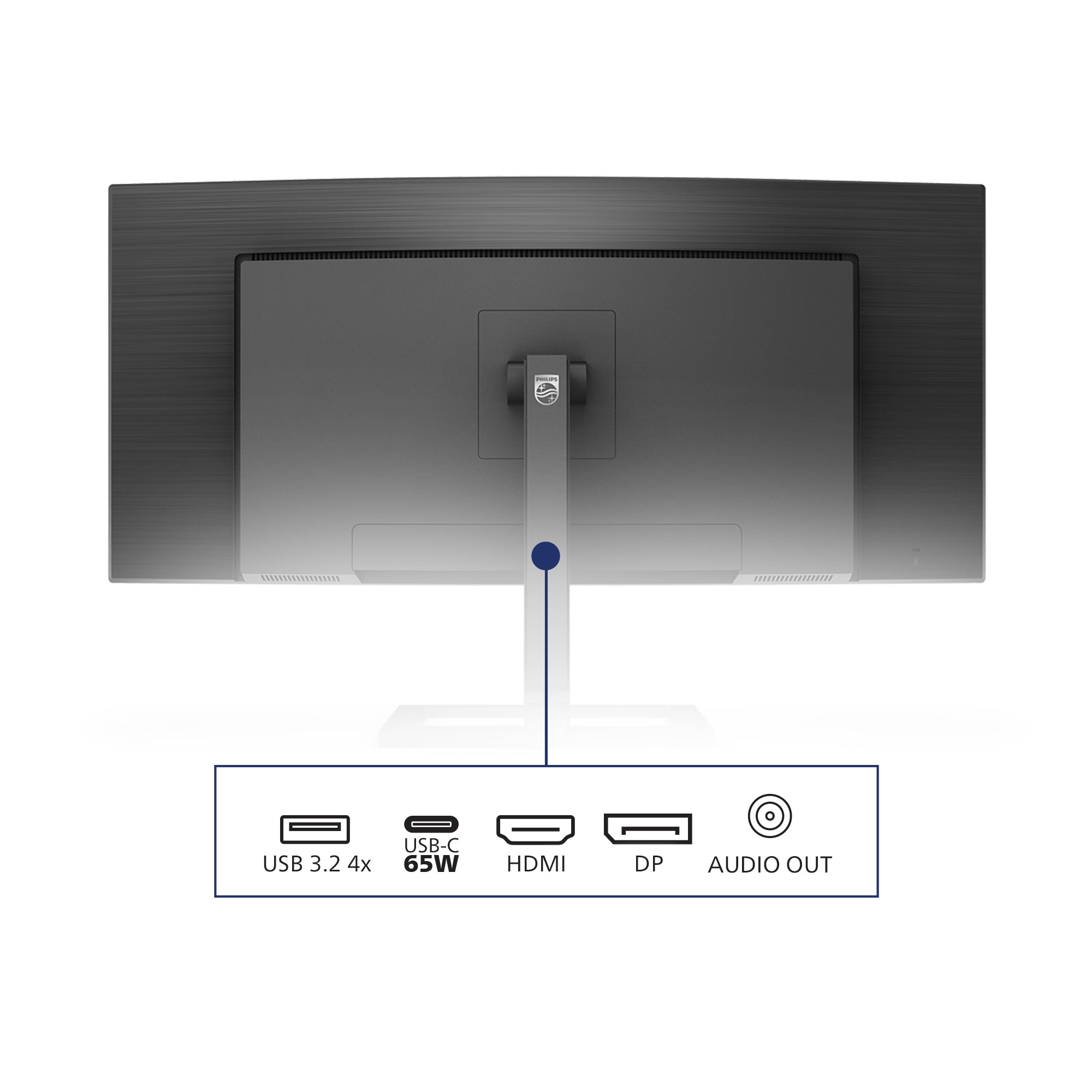 PHILIPS 346E2CUAE/00 34p Curved VA WLED 3440x1440 21:9 300cd/m2 4ms 100Hz HDMI DP1.2