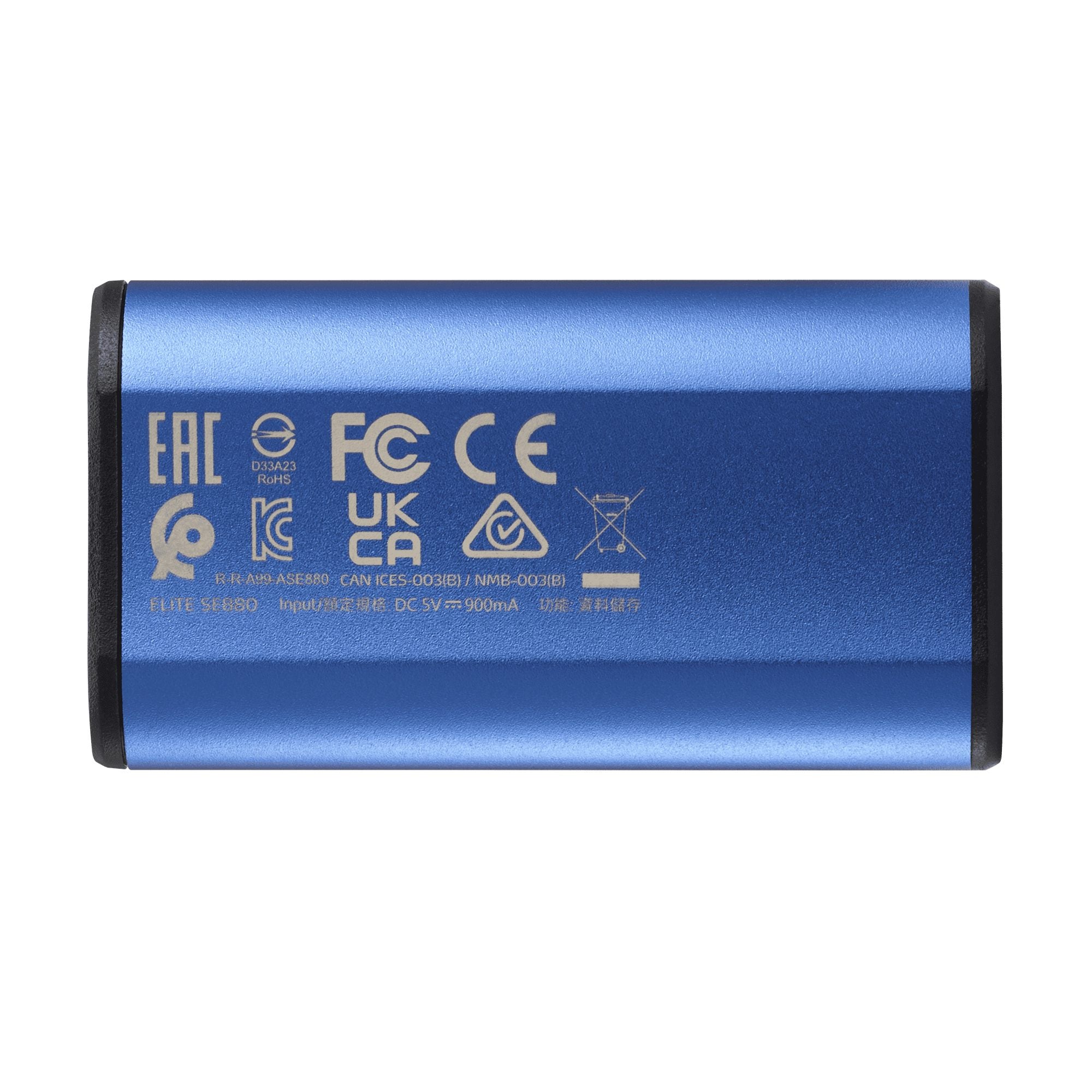 ADATA SE880 2 To USB Type-C 3.2 Gen 2 (3.1 Gen 2) Bleu