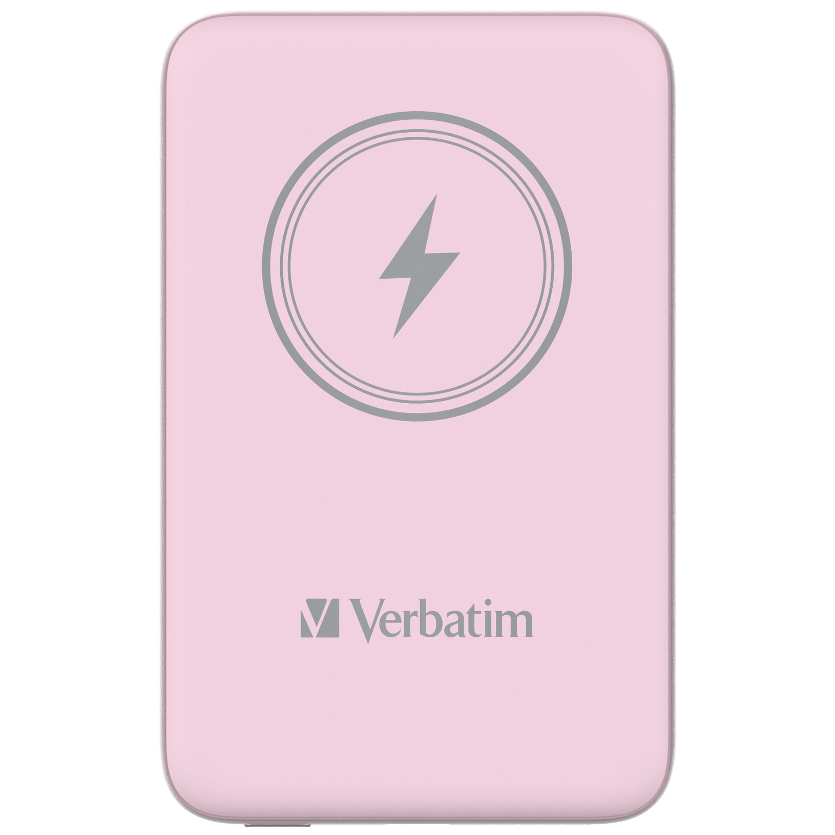 VERBATIM CHARGE N GO MAGNETIC WIRELESS POWER BANK 10000 PINK WCF (P)