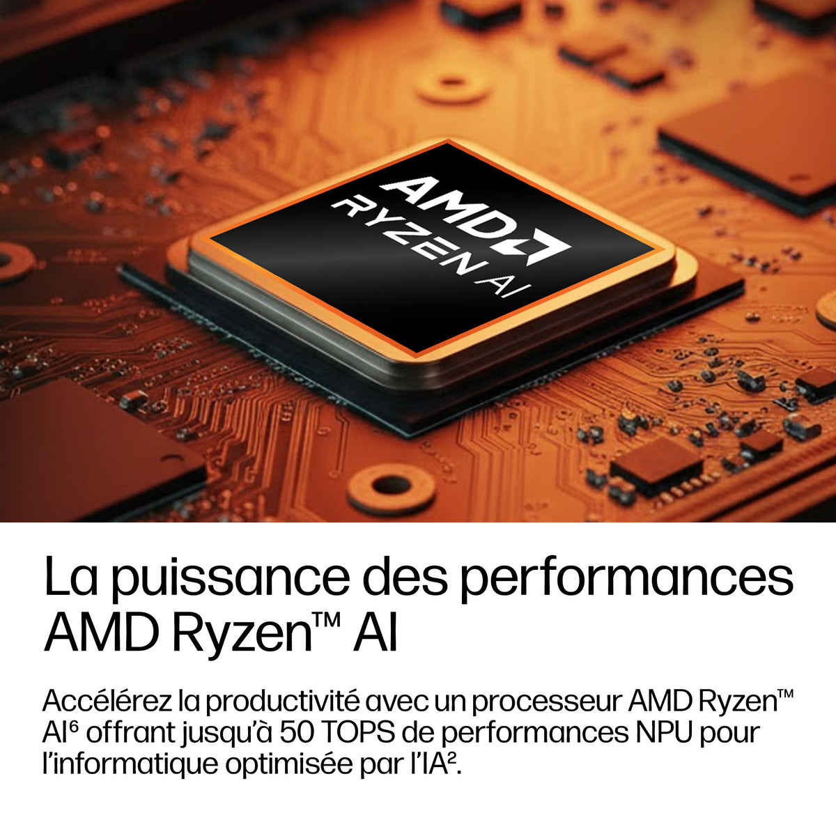 HP ProBook 6 G2a 14 AI AMD Ryzen AI 5 430 14p WUXGA 16Go DDR5 512Go SSD be+BT 3C Batt FPS W11P 1yr Wrty