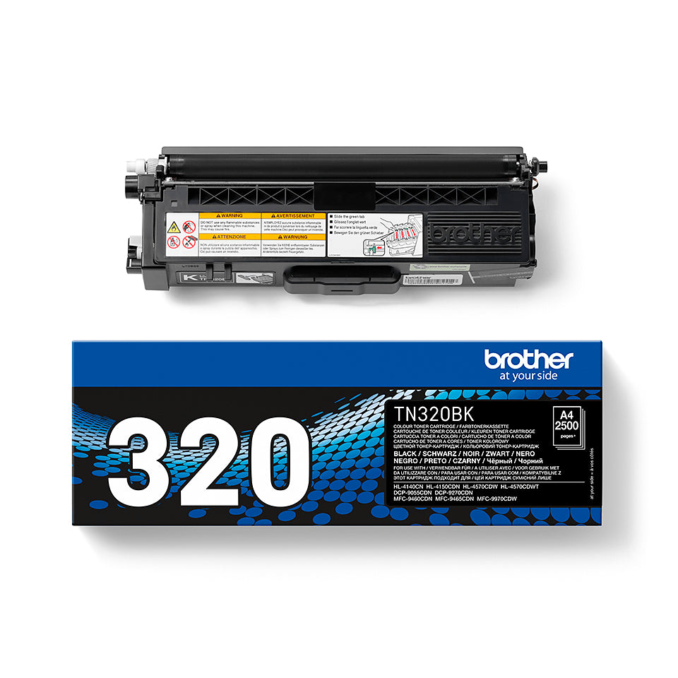 BROTHER TN-320 cartouche de toner noir capacité standard 2.500 pages pack de 1