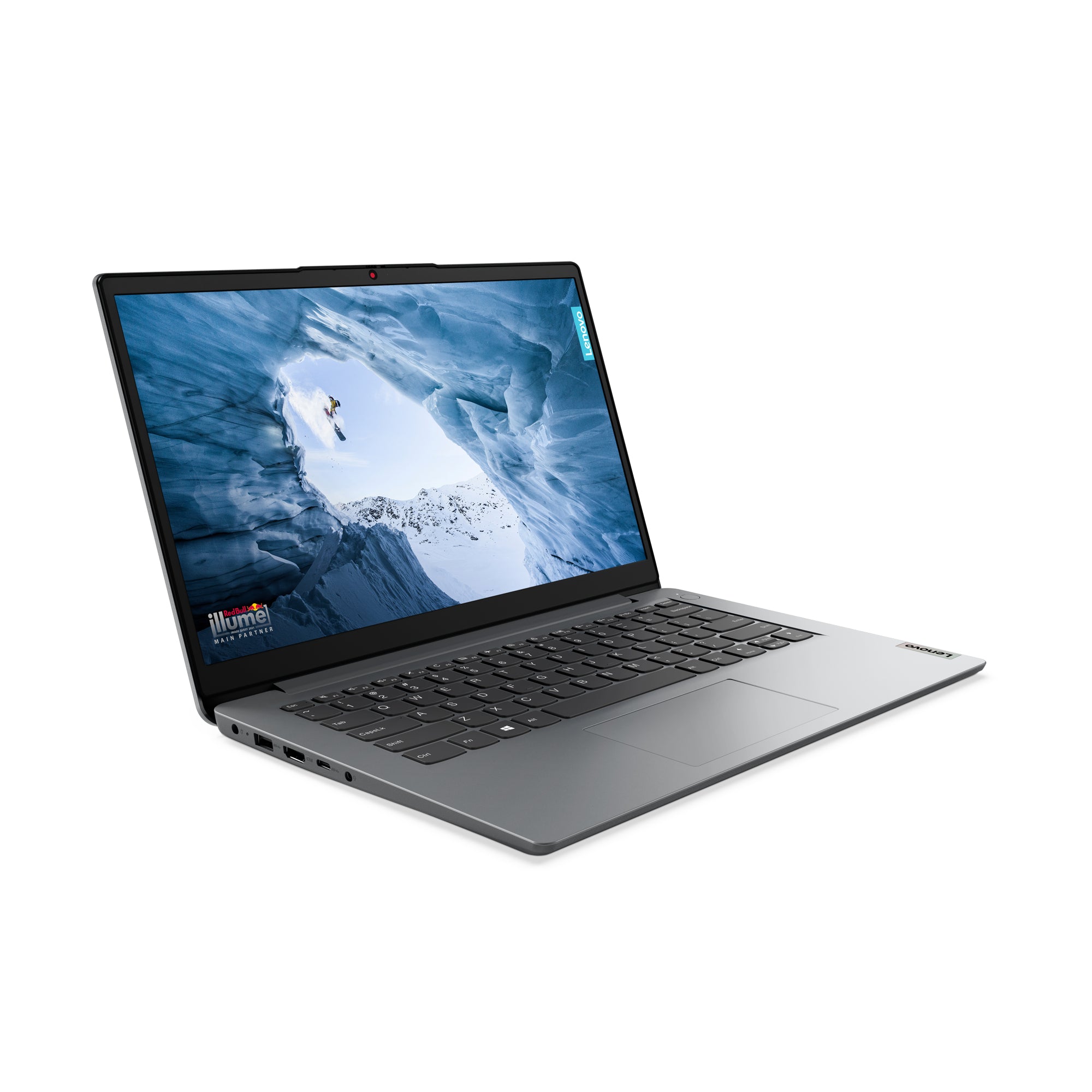 Lenovo IdeaPad 1 14IJL7 Intel® Pentium® Silver N6000 Ordinateur portable 35,6 cm (14") Full HD 4 Go DDR4-SDRAM 128 Go eMMC Wi-Fi 6 (802.11ax) Windows 11 Home in S mode Français Gris
