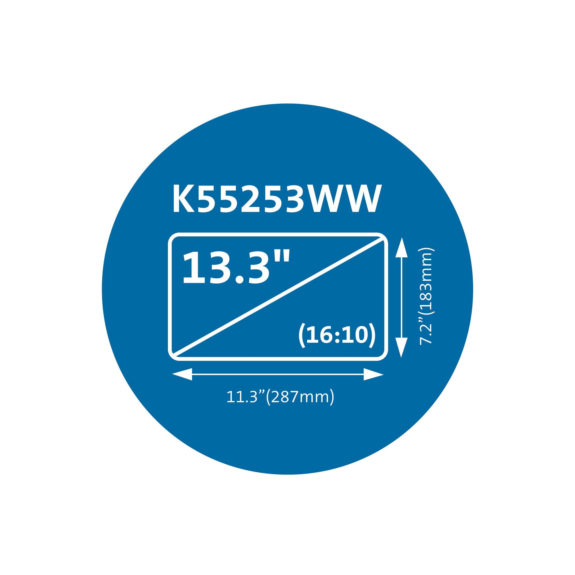 Kensington MagPro Magnetic Privacy 13.3"
