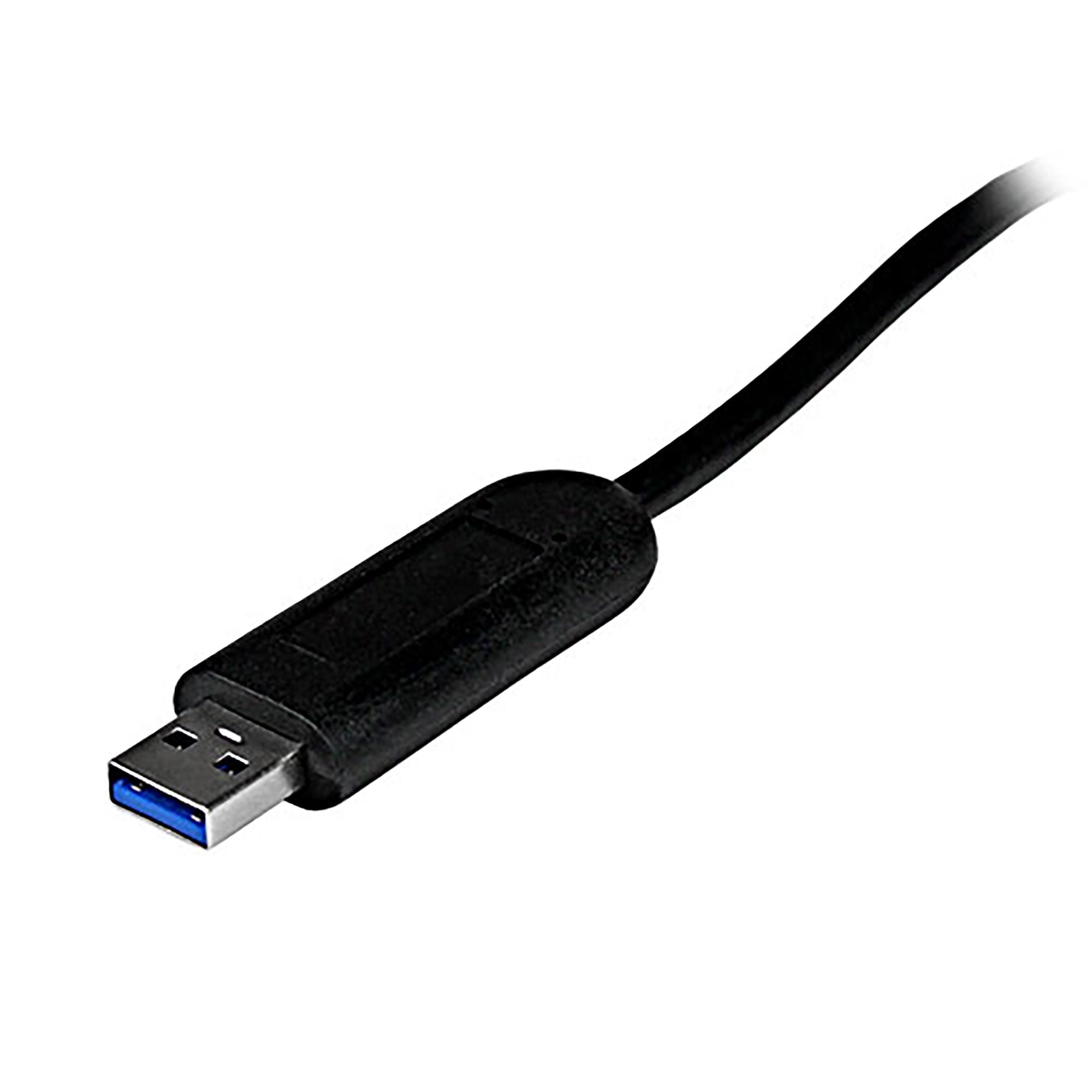4 Port SuperSpeed Portable USB 3.0 Hub