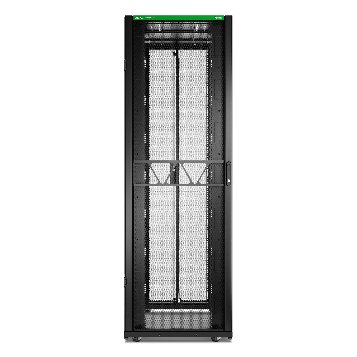 APC NetShelter SX Gen 2 Rack cabinet 2258H x 750W x 1200D mm with Sides floor-standing Black 48U 19 TAA Compliant