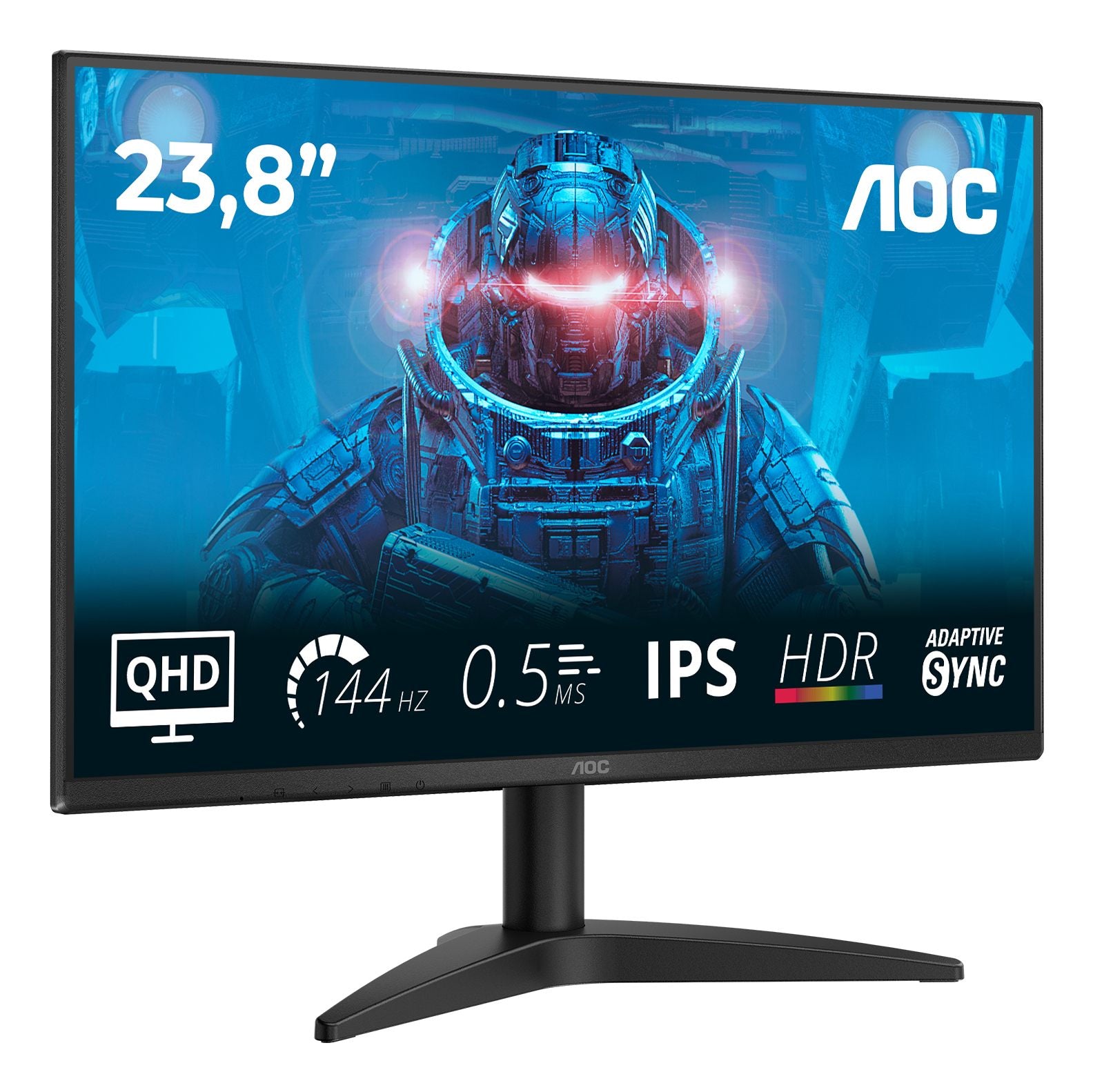 AOC Q24B36X 23.8p IPS QHD 144Hz 4ms HDMI 2.0 DP