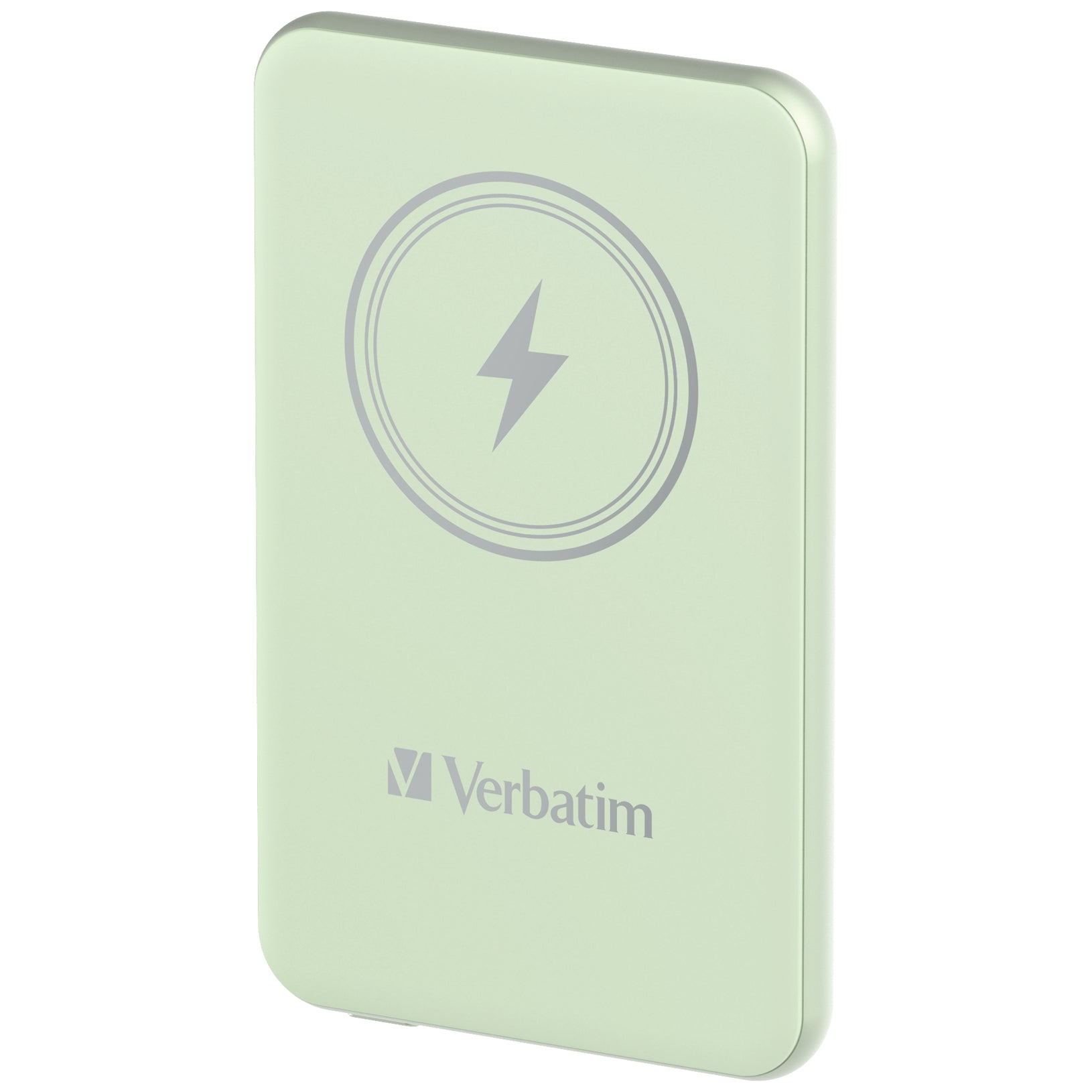 VERBATIM CHARGE N GO MAGNETIC WIRELESS POWER BANK 5000 GREEN WCF (P)