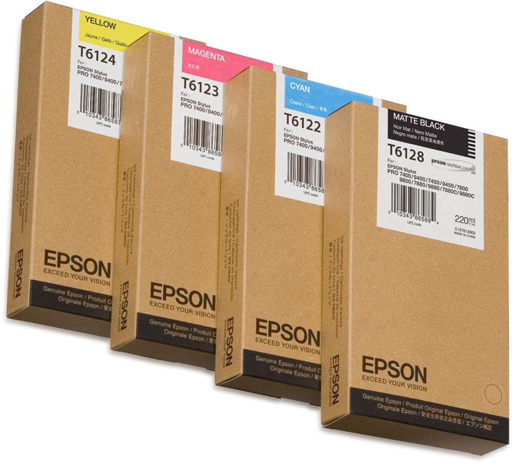 EPSON T6128 Ink Cartridge Matte Black Standard Capacity 220ml 1-pack