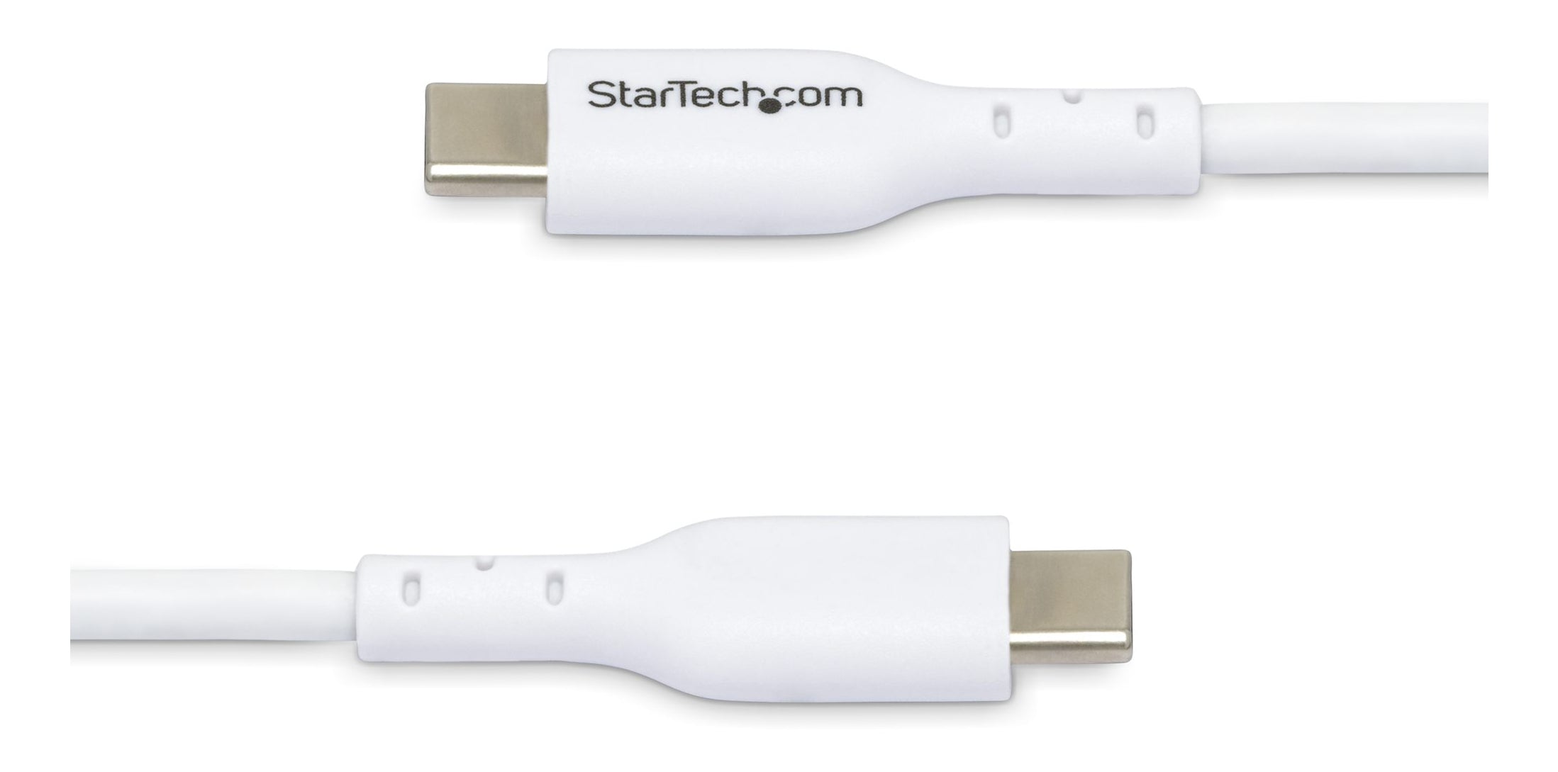 1m 3.3ft White USB-C Cable 2 Pack