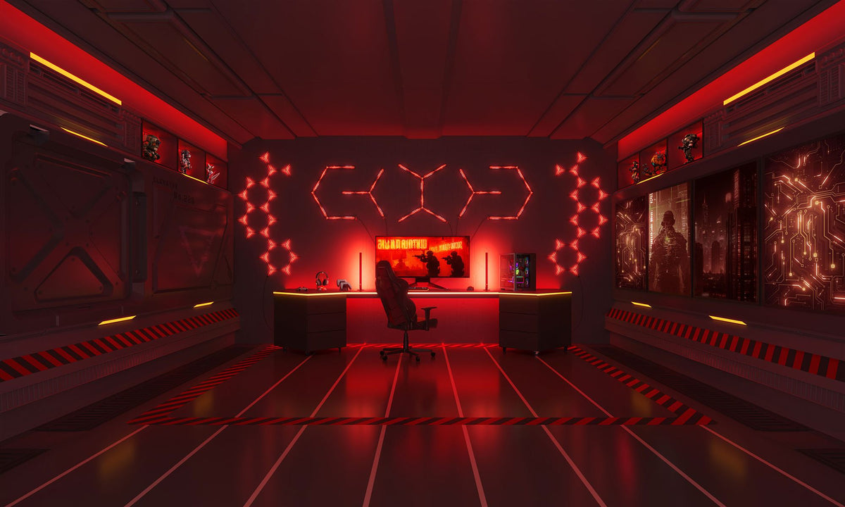 Govee H6063 Gaming Wall Light | Éclairage LED | RGBIC, Wi-Fi 2.4GHz + Bluetooth