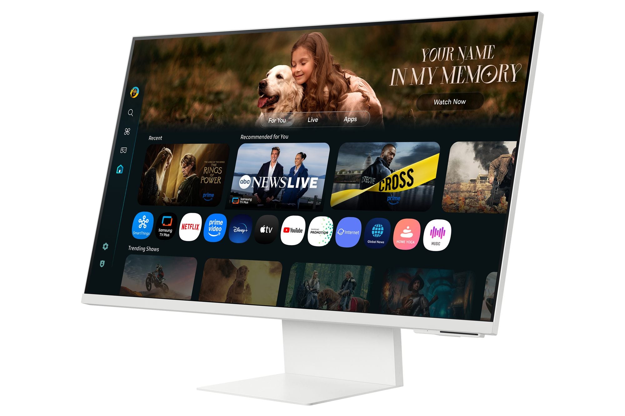 SAMSUNG LS32FM801UUXEN 32p VA 3840x2160 16:9 HDMI USB Warm White