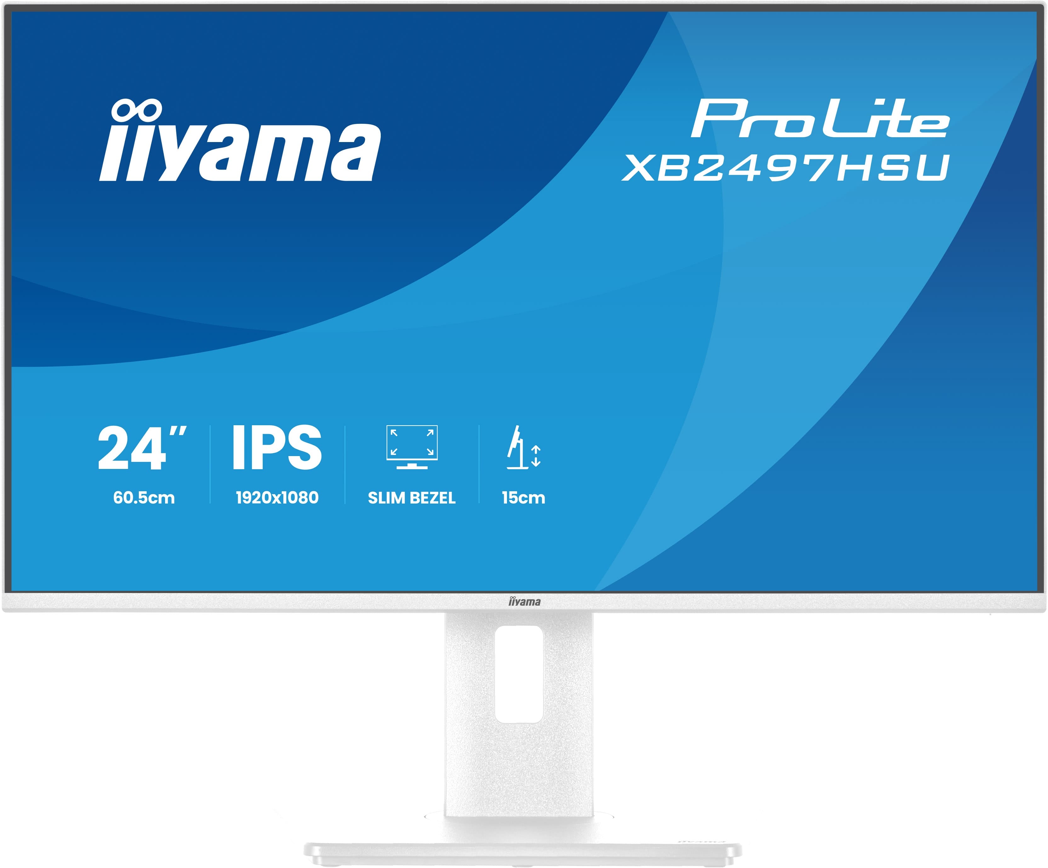 XB2497HSU-W1 24"" FHD Bsnss IPS WHITE