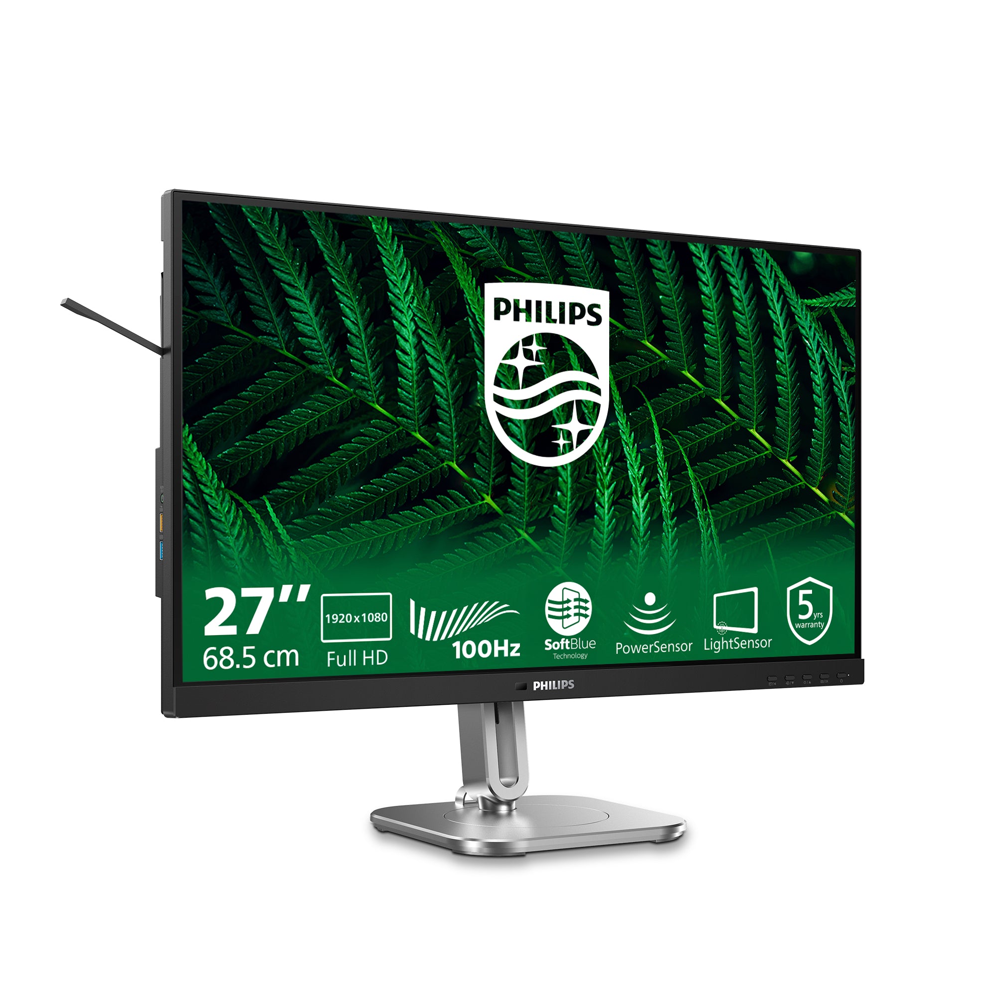 PHILIPS 27B2G5200/00 Ecran 27p FHD LED 16:9 IPS 75Hz D-SUB HDMI 1.4 DP 1.2