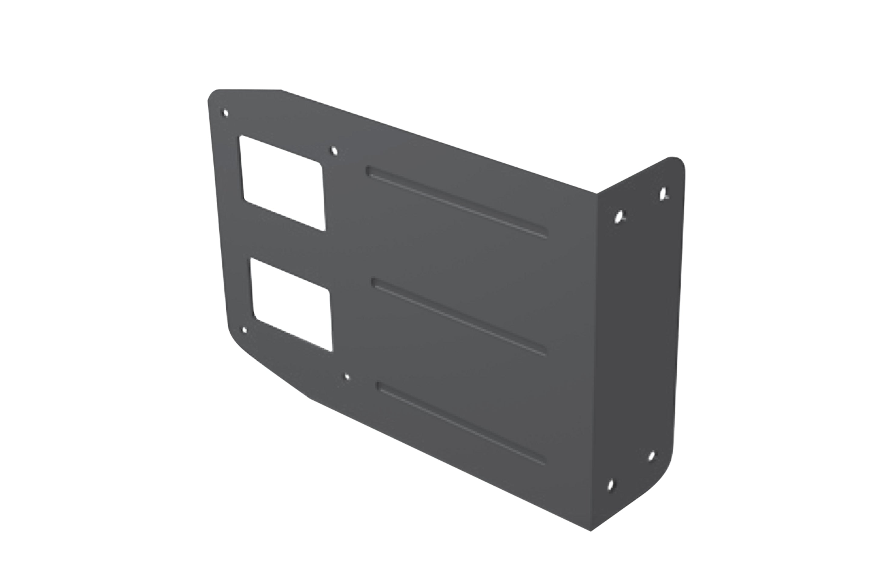 Biamp Pair of Bracket for mounting a MASK4(T) or MASK6(T) at a 90 Degree Angle - Black