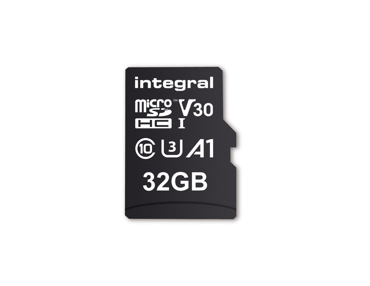 32GB MSDHC UHS1 U1 CL10 V30 A1+SD Adpt