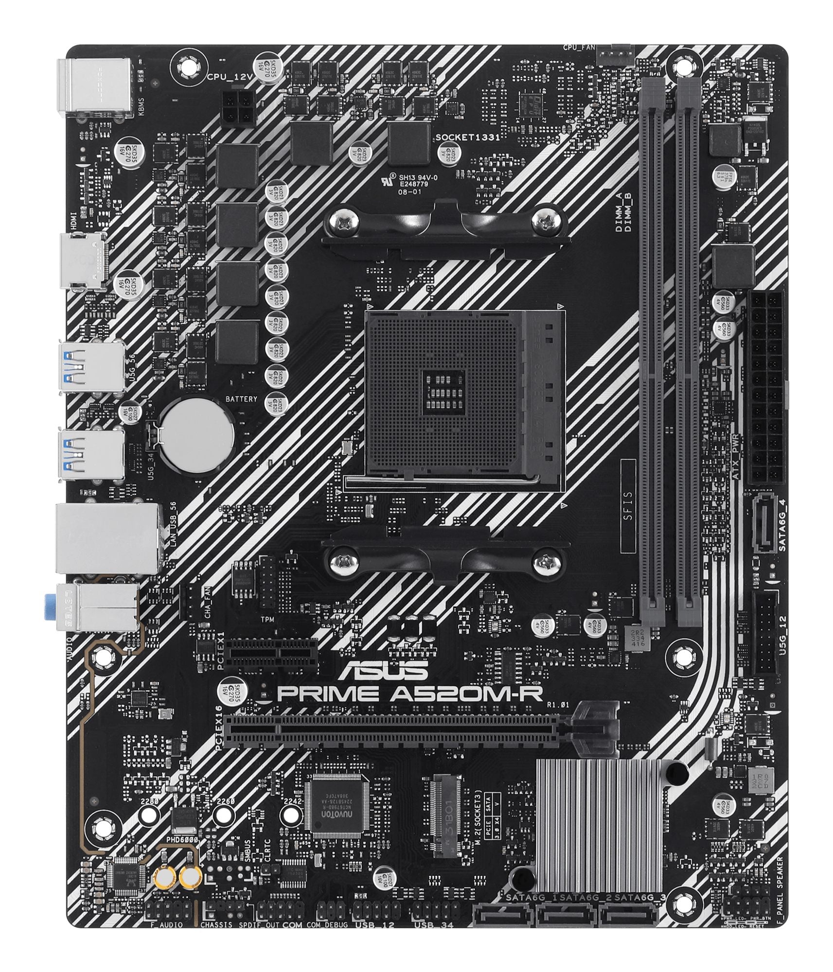 ASUS PRIME A520M-R AM4 2xDDR4 microATX 4xSATA MB 1xHDMI 1xM.2