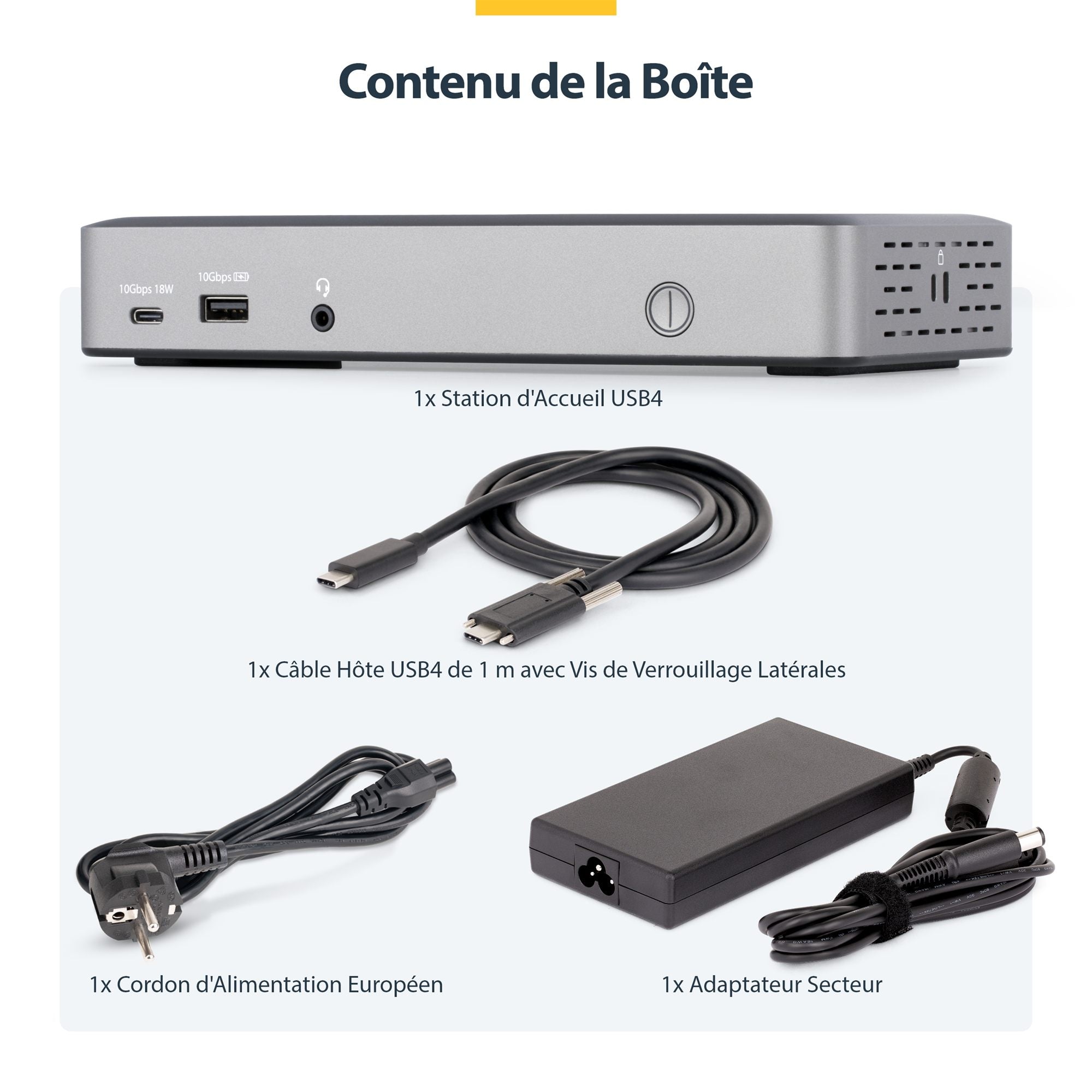 Triple-Monitor USB4 Dock 4K 60Hz