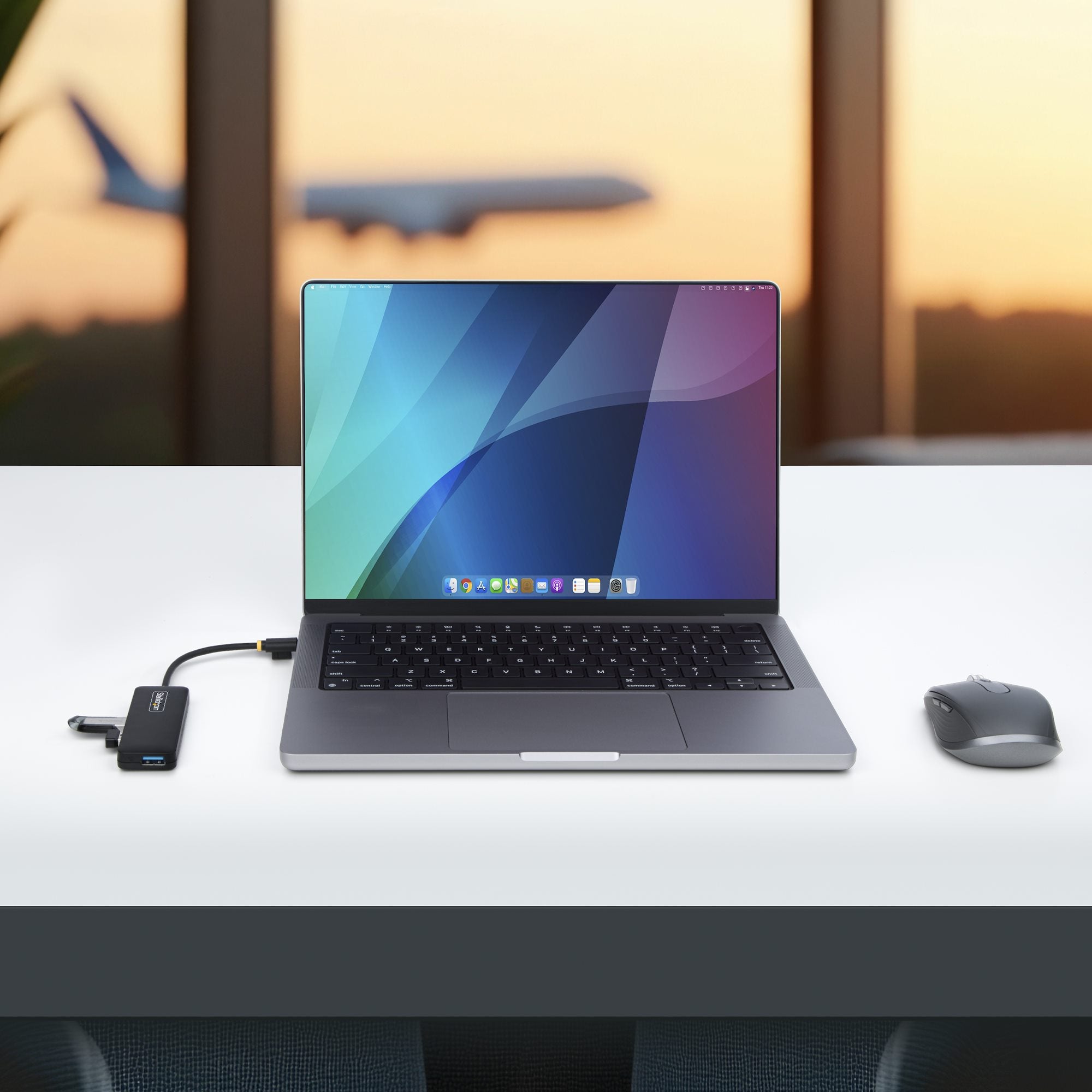 4-Port USB-C Hub Bus Powered 5Gbps