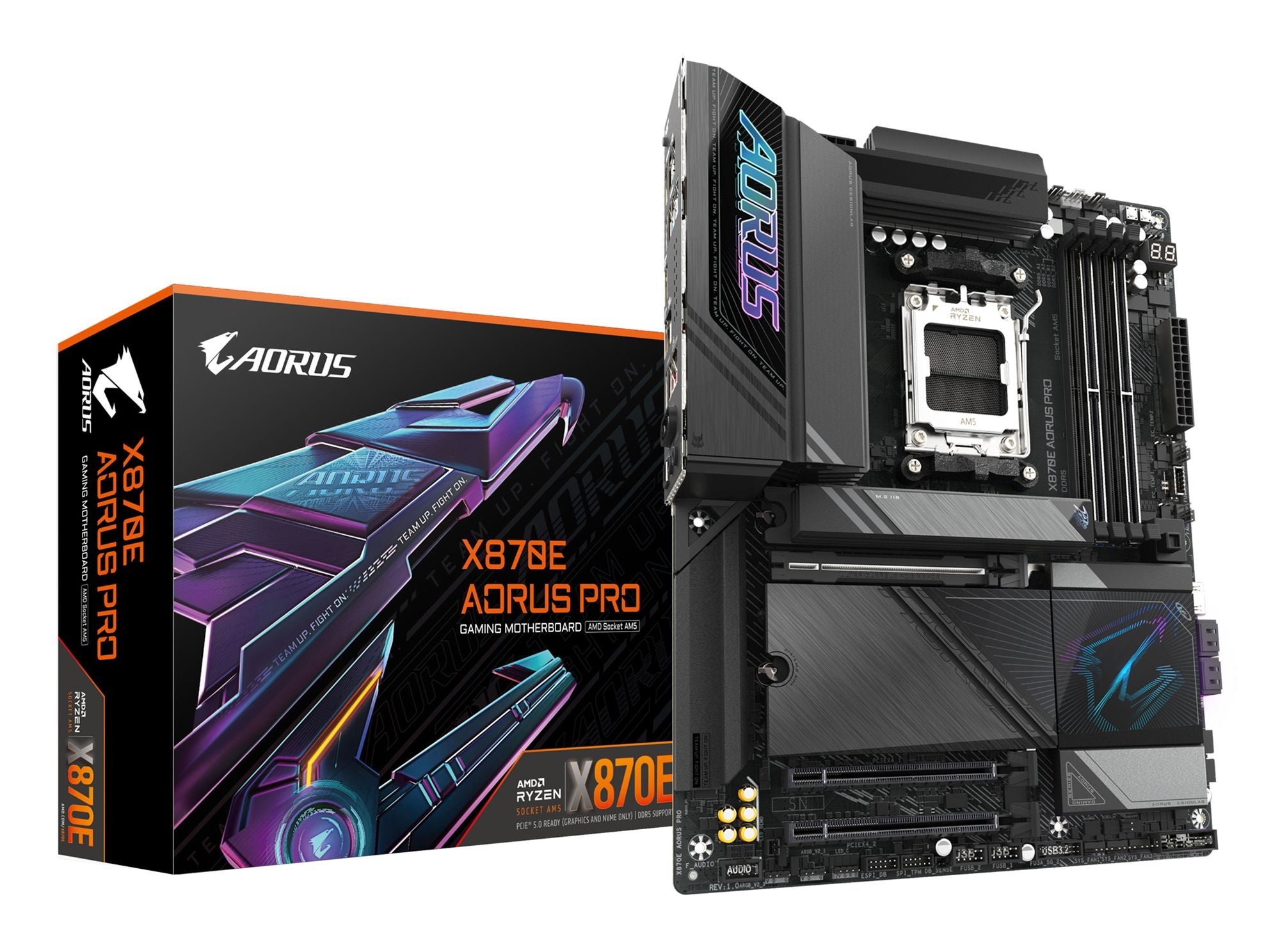 GIGABYTE X870E AORUS PRO carte mere AMD X870E Emplacement AM5 ATX