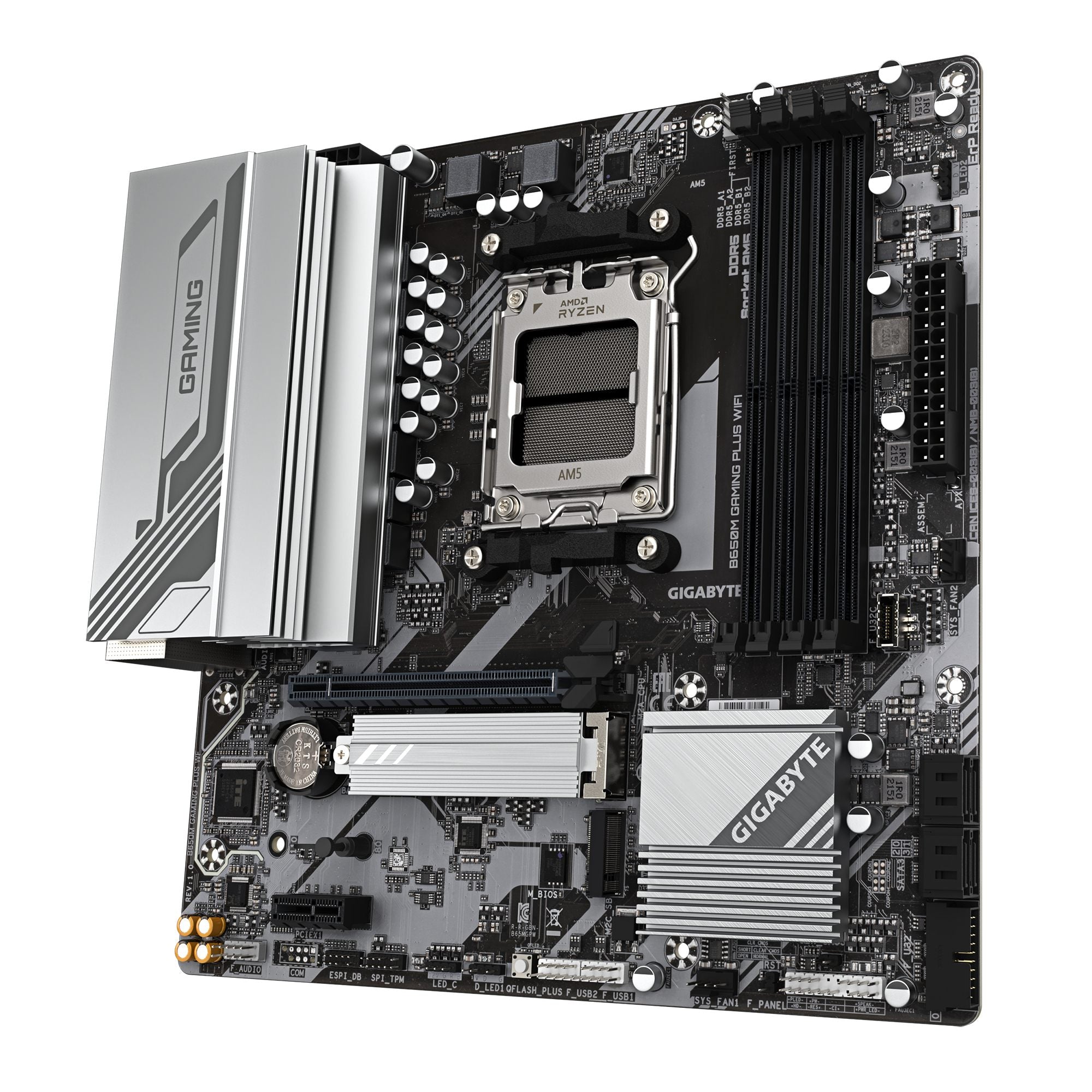 GIGABYTE B650M GAMING PLUS WIFI AMD B650 Emplacement AM5 micro ATX