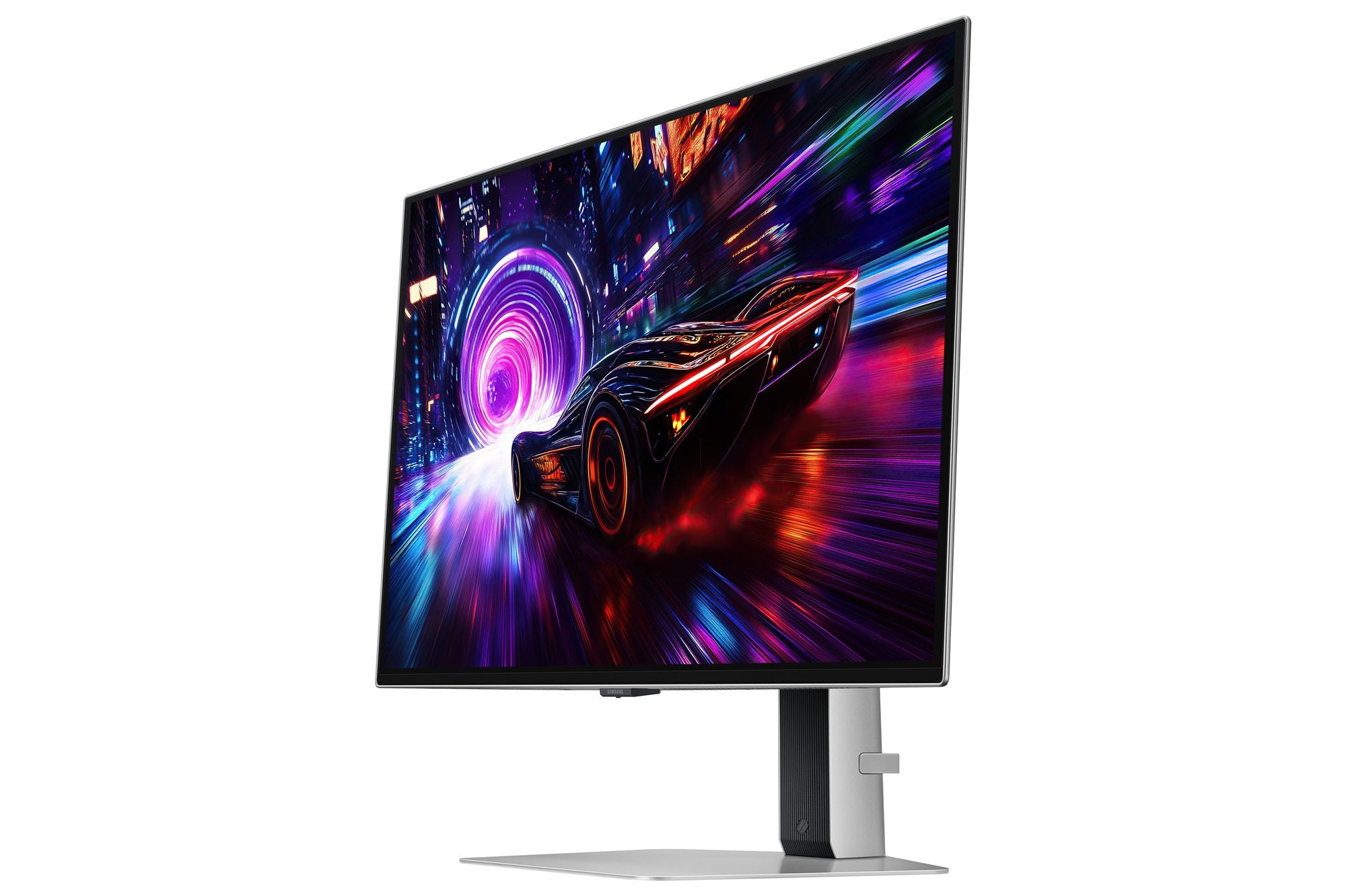 "Samsung G81SF écran plat de PC 68,6 cm (27"") 3840 x 2160 pixels 4K Ultra HD OLED Argent"