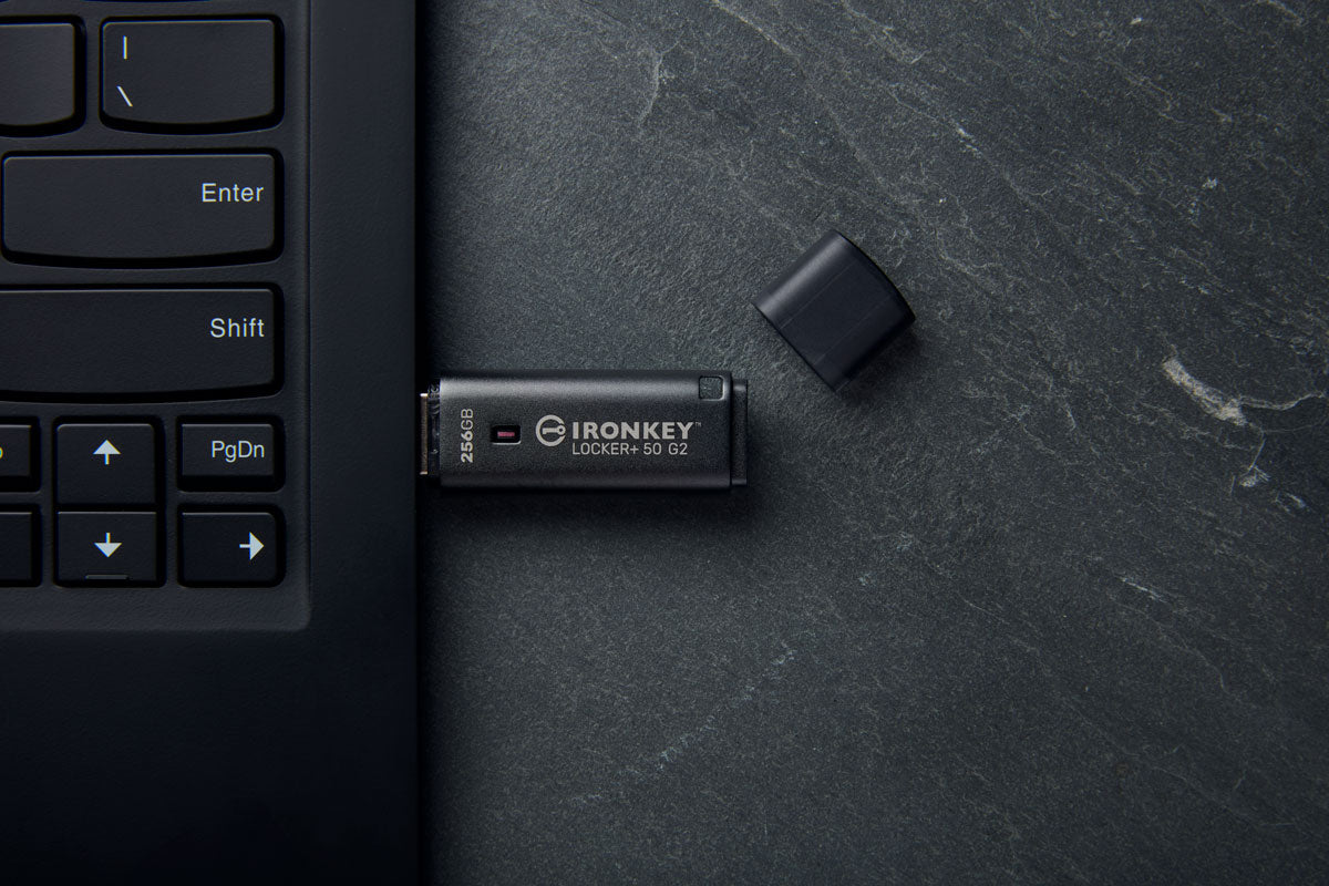 KINGSTON 256Go IronKey Locker Plus 50 G2 FIPS 197 AES-256