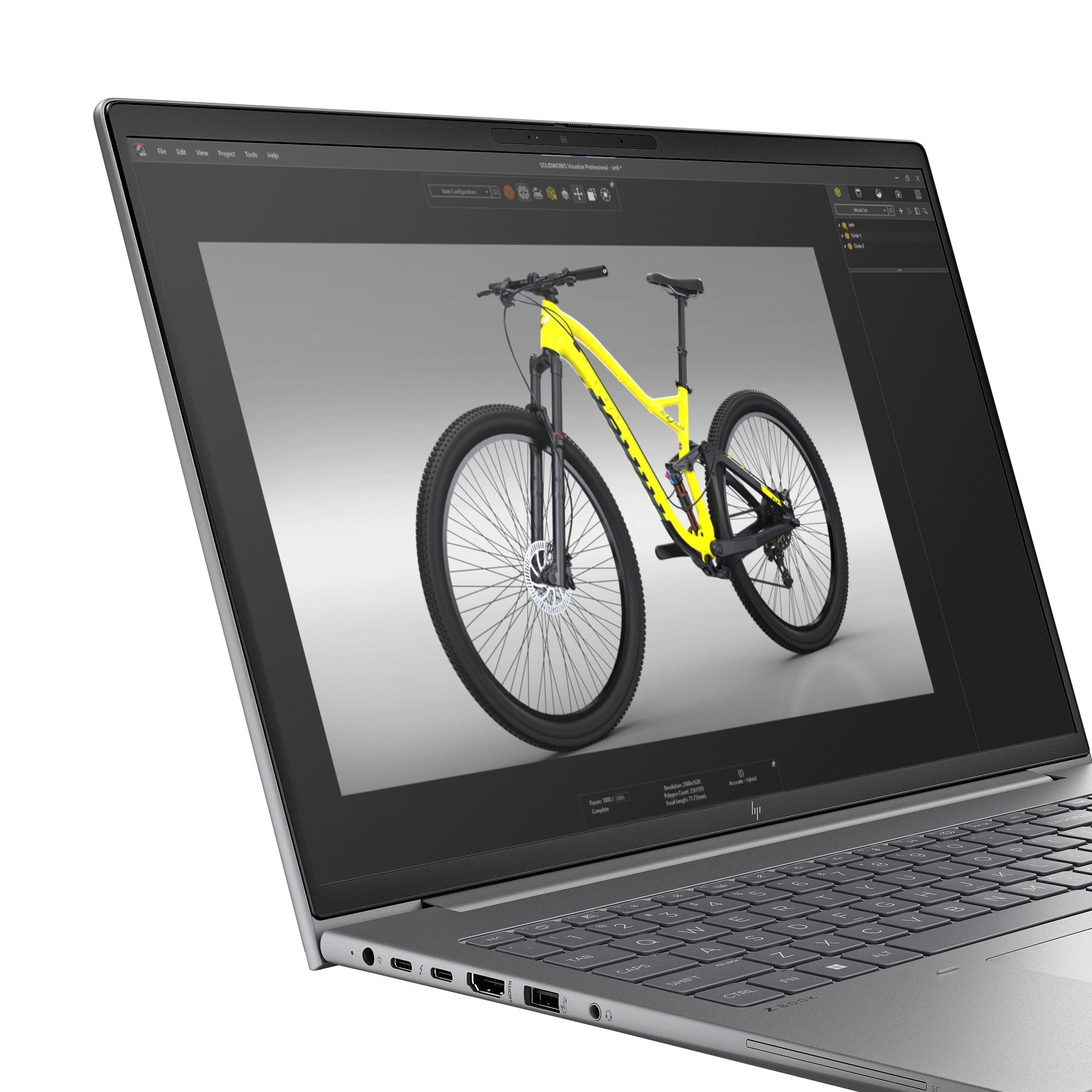 HP ZBook Power G11 A AMD Ryzen 7 8845HS 16p WUXGA 32Go 1To RTX 1000 Ada 6Go W11P 3/3/3