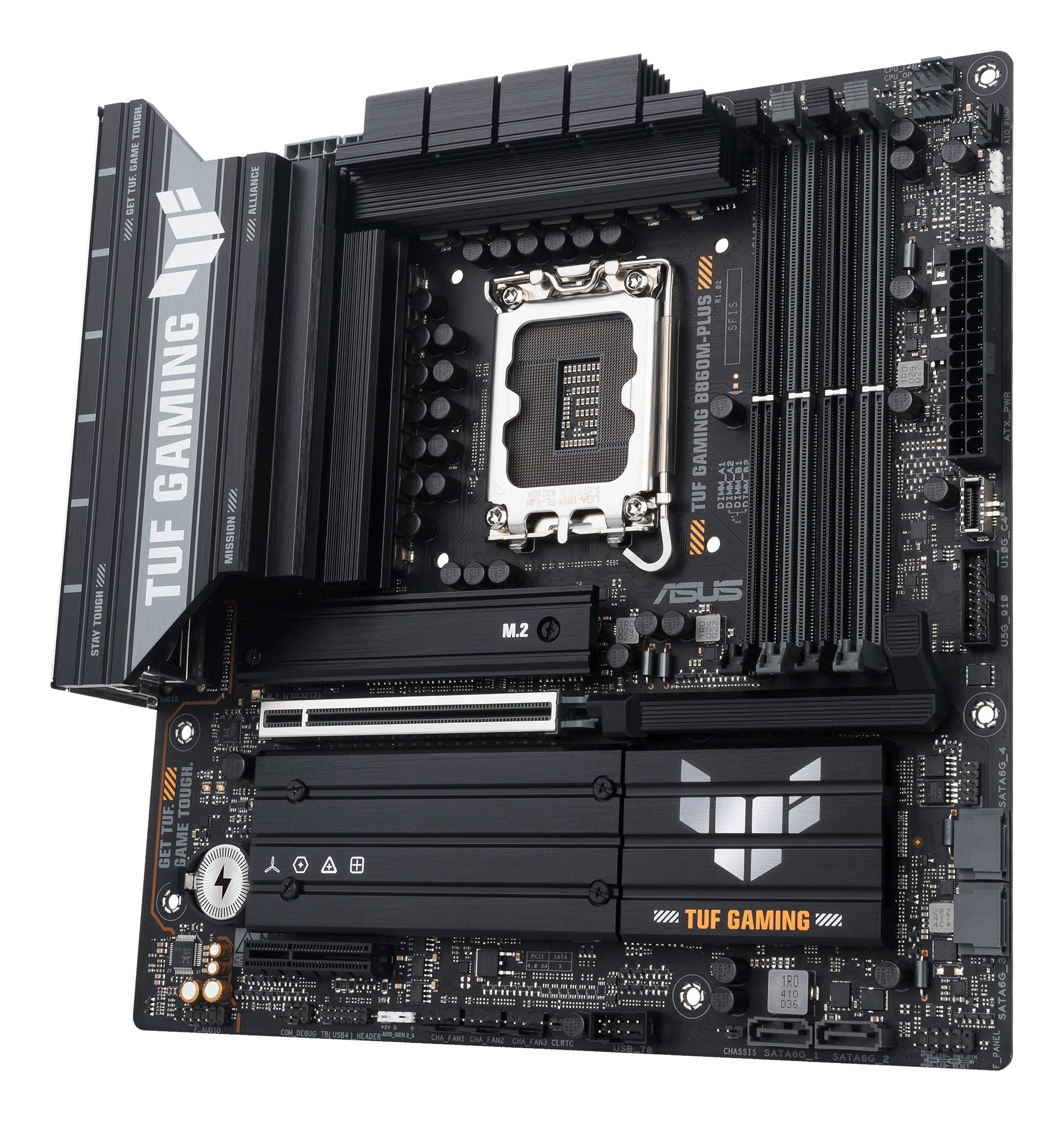 ASUS TUF GAMING B860M-PLUS LGA1851 DDR5 micro ATX MB 1xHDMI 1xDP 3xM.2 4xSATA