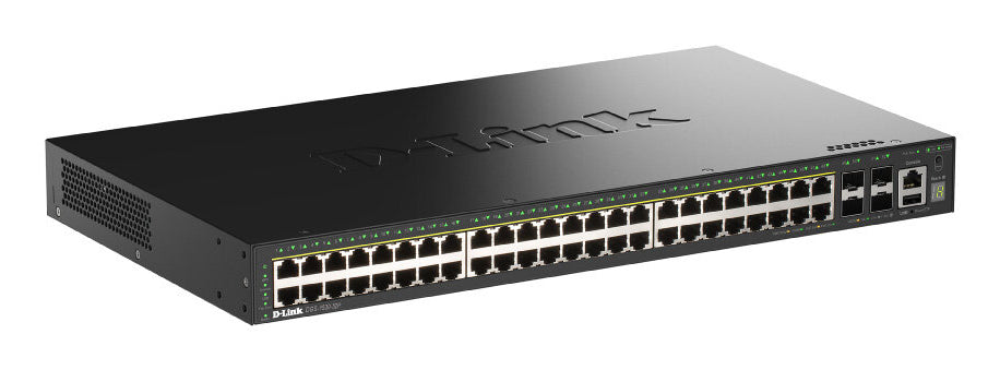 D-LINK 48 Ports GE PoE 30W + 4 Ports 10G SFP+ Smart Managed Switch 370W