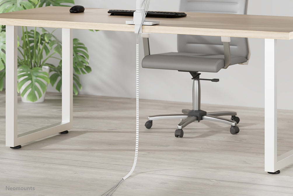 NEOMOUNTS Spiral Cable Wrap 15mm multiple cables white