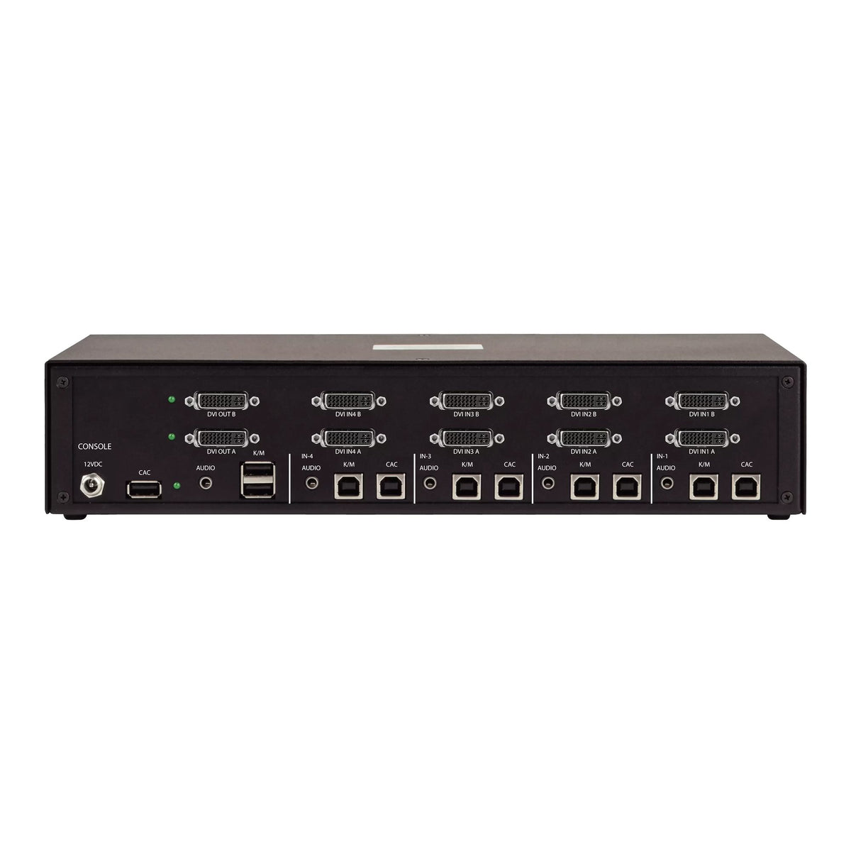 Secure 4-Port KVM Switch 2x DVI NIAP