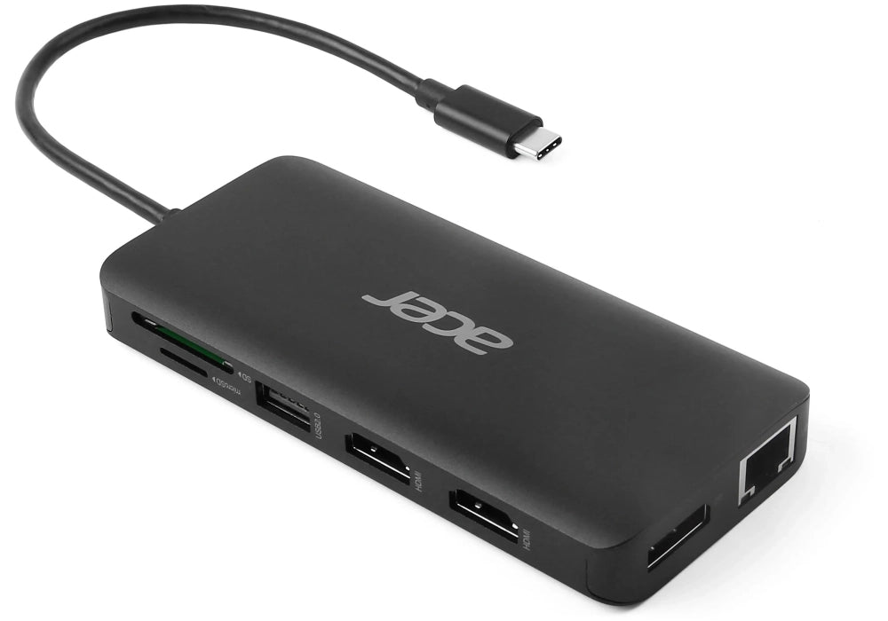 Acer USB Type-C Dongle 12-in-1-Black