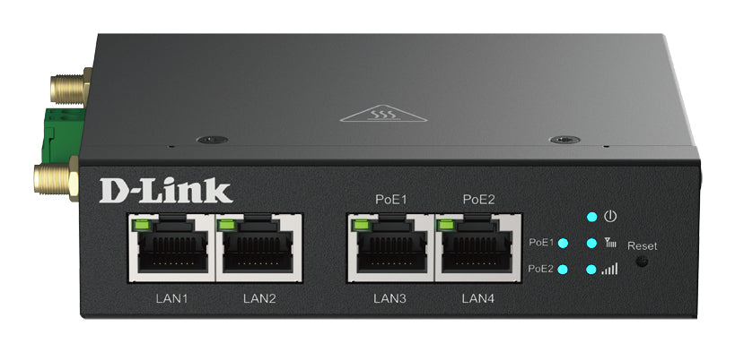 D-LINK 4G Multi-Connect PoE Modem 4x Fast Ethernet incl. 2x PoE 802.3at port
