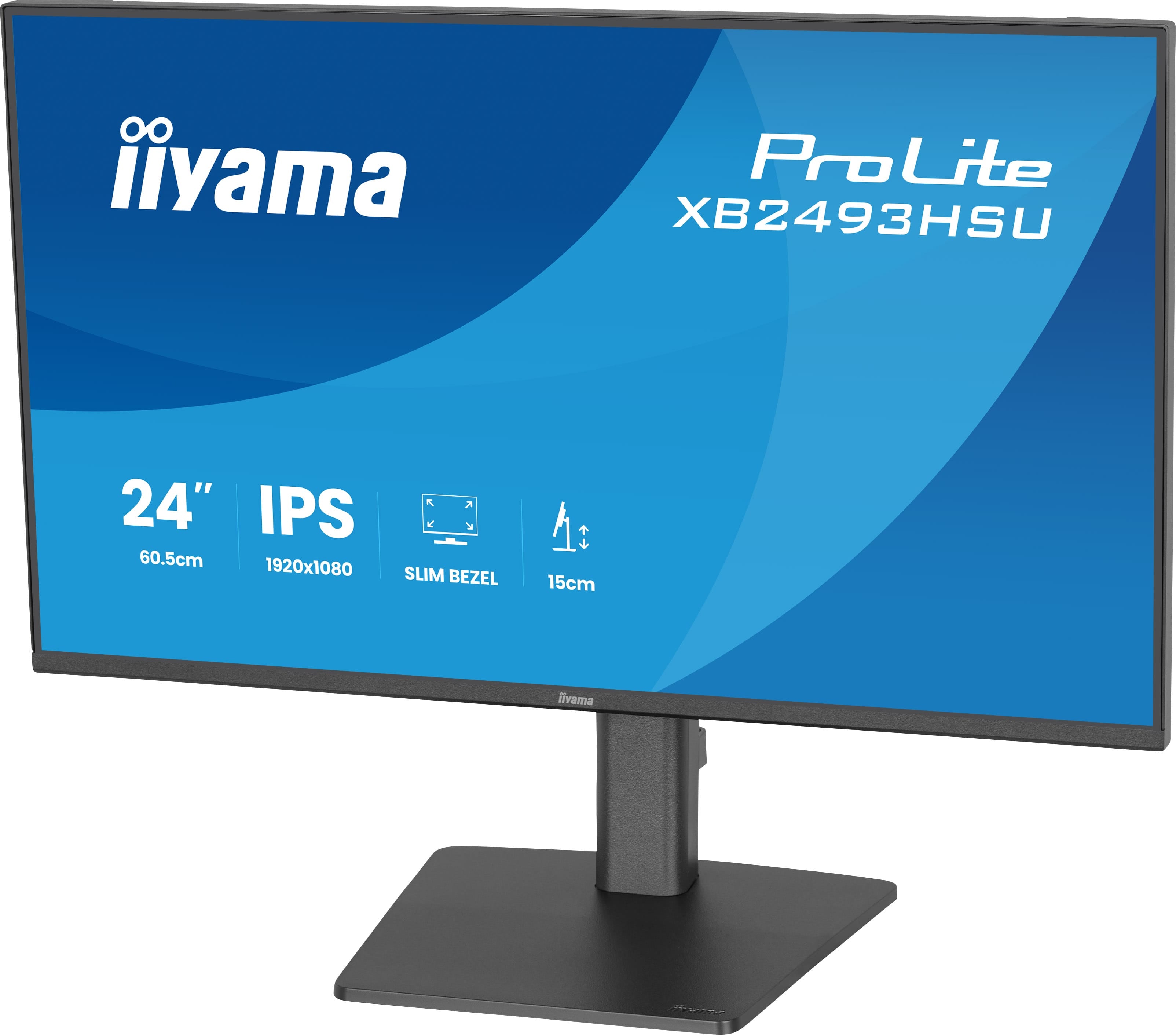 XB2493HSU-B1 24" FHD IPS BLACK