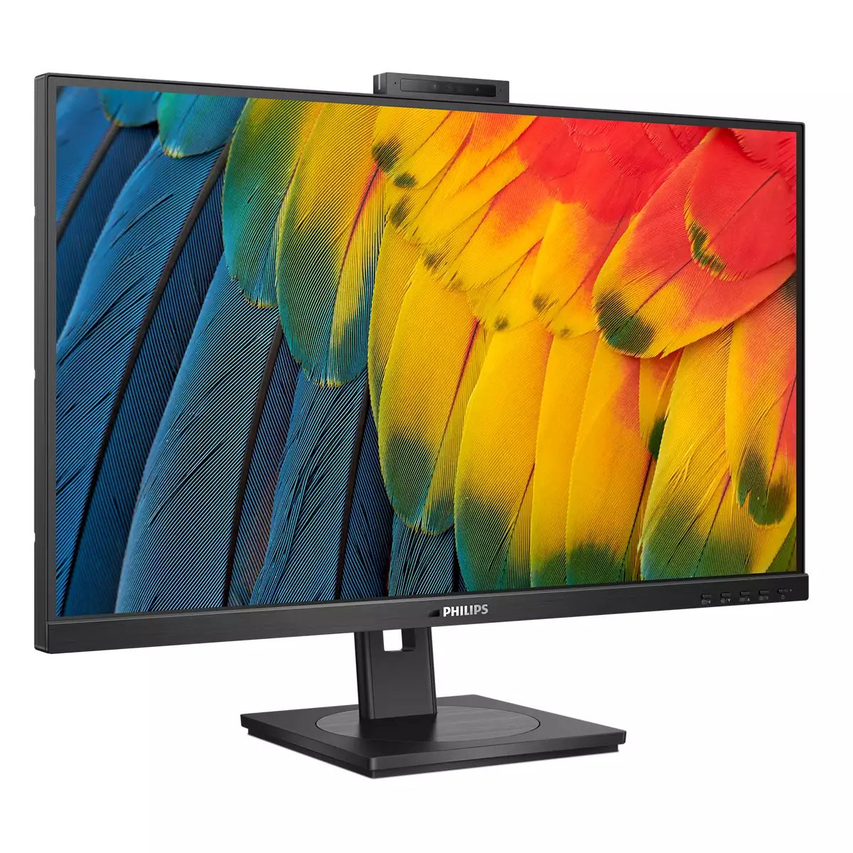 PHILIPS 27B1U5601H/00  27in - 2560 x 1440 QHD 75 Hz - IPS - 350 cd/m² - 4 ms - HDMI, DisplayPort, USB-C - haut-parleurs - WEBCAM