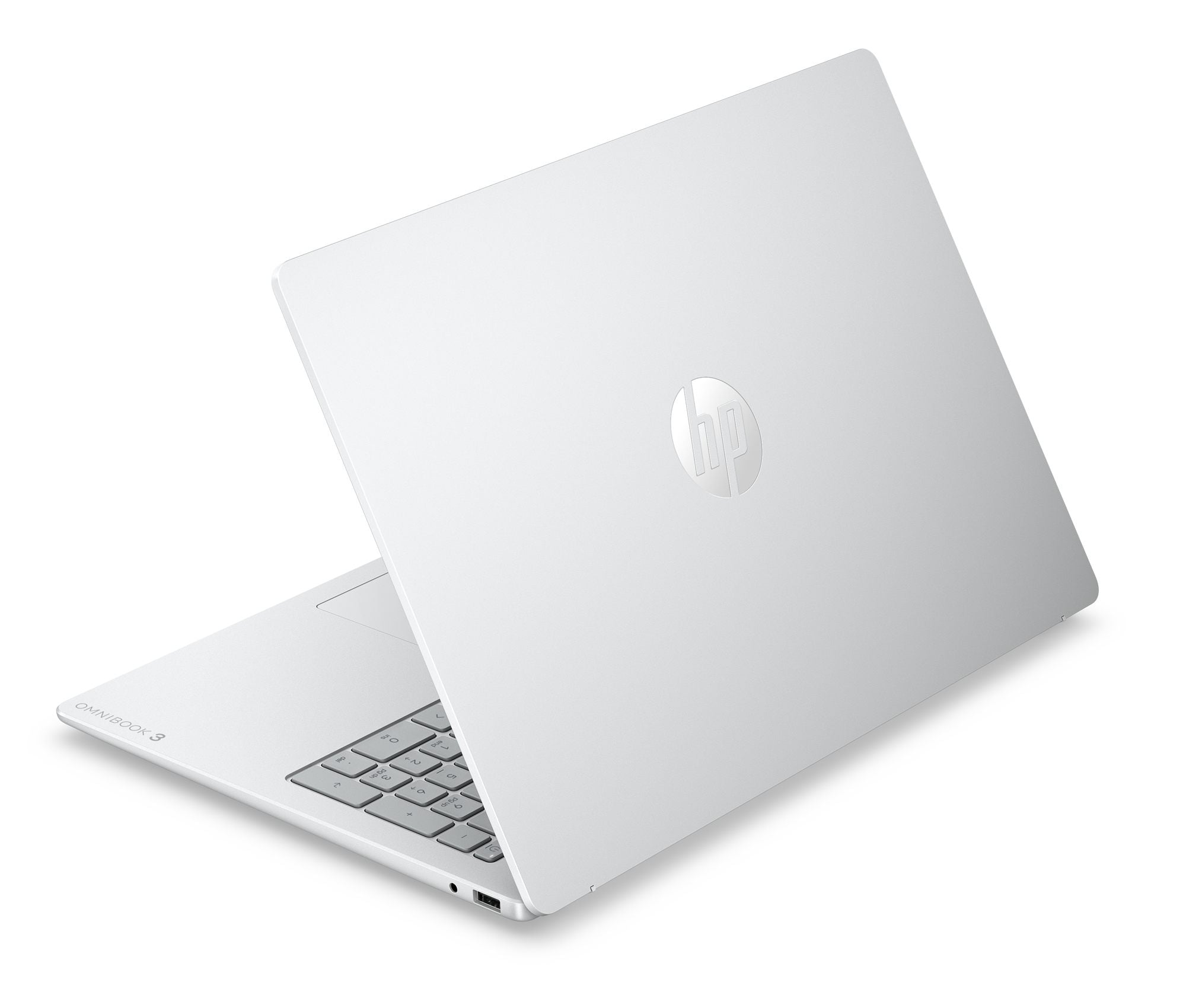 HP OmniBook 3 16-by0044nfx - PC Portable - AMD Ryzen 5 7520U - 16p - 2K - 8Go - 512Go SSD - W11H - Argent glacier