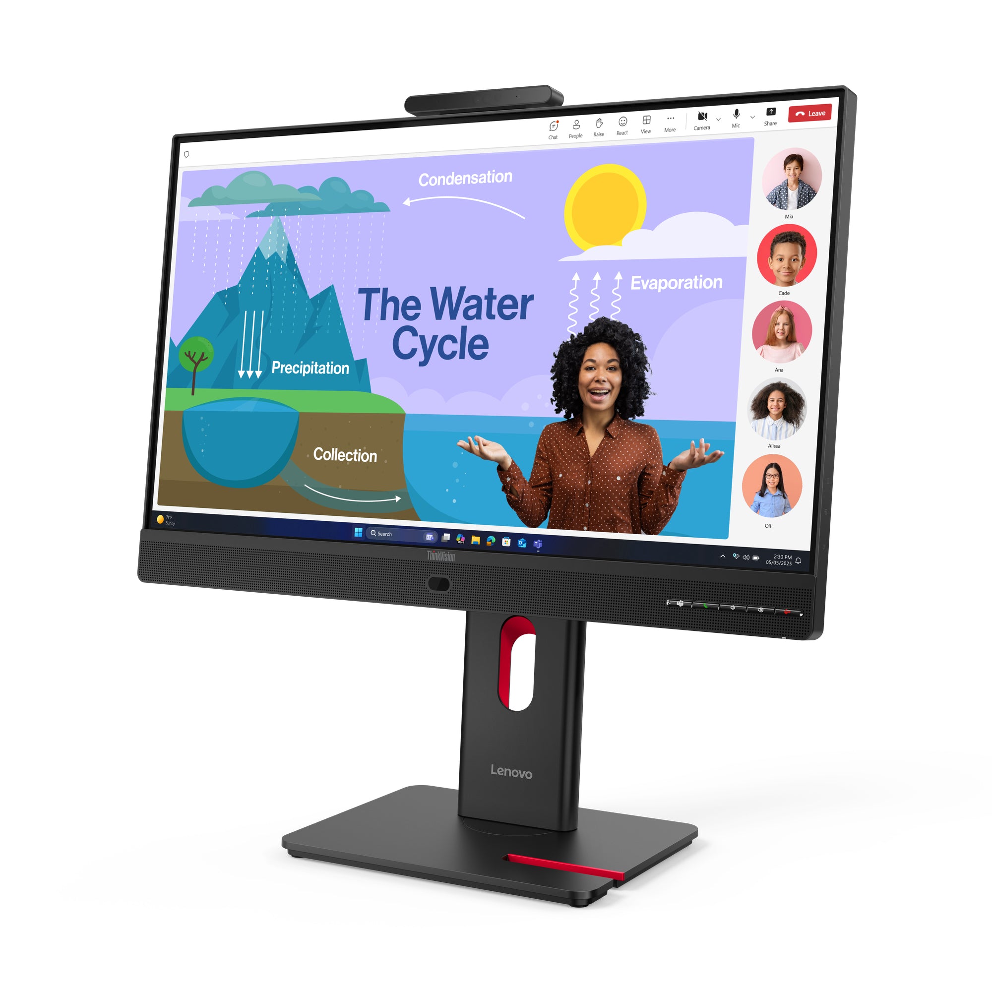 LENOVO ThinkVision T24D-4v 23.8p IPS FHD 16:9 120Hz 250 cd/m2 4ms HDMI DP USB 3.2. G1 Type-C