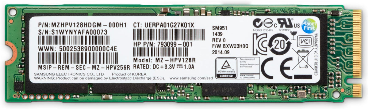 HP 1TB PCIe 3x4 NVMe DS SSD 2280