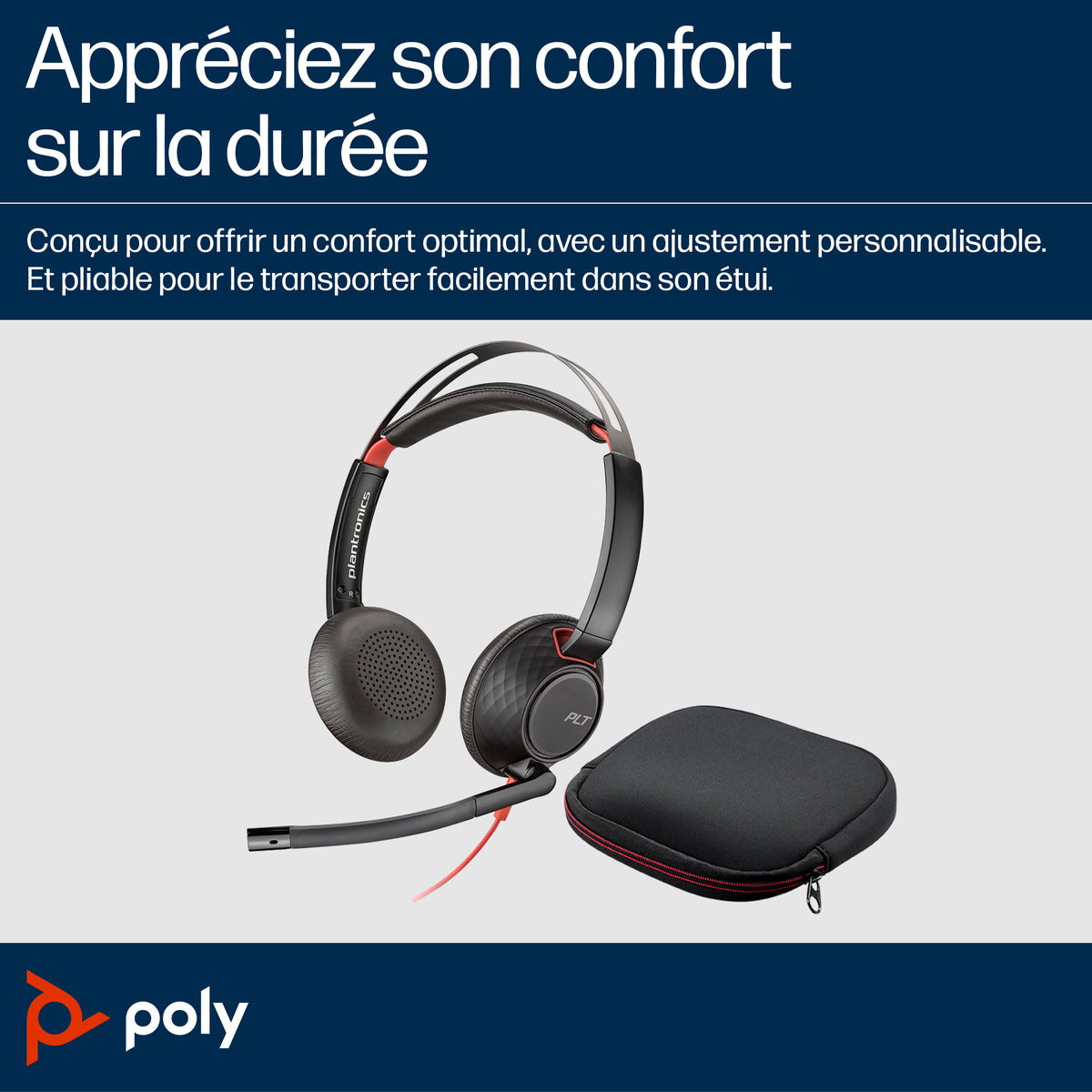 Poly BW 5220 USB-C HS+3.5mmP+USB-C/A