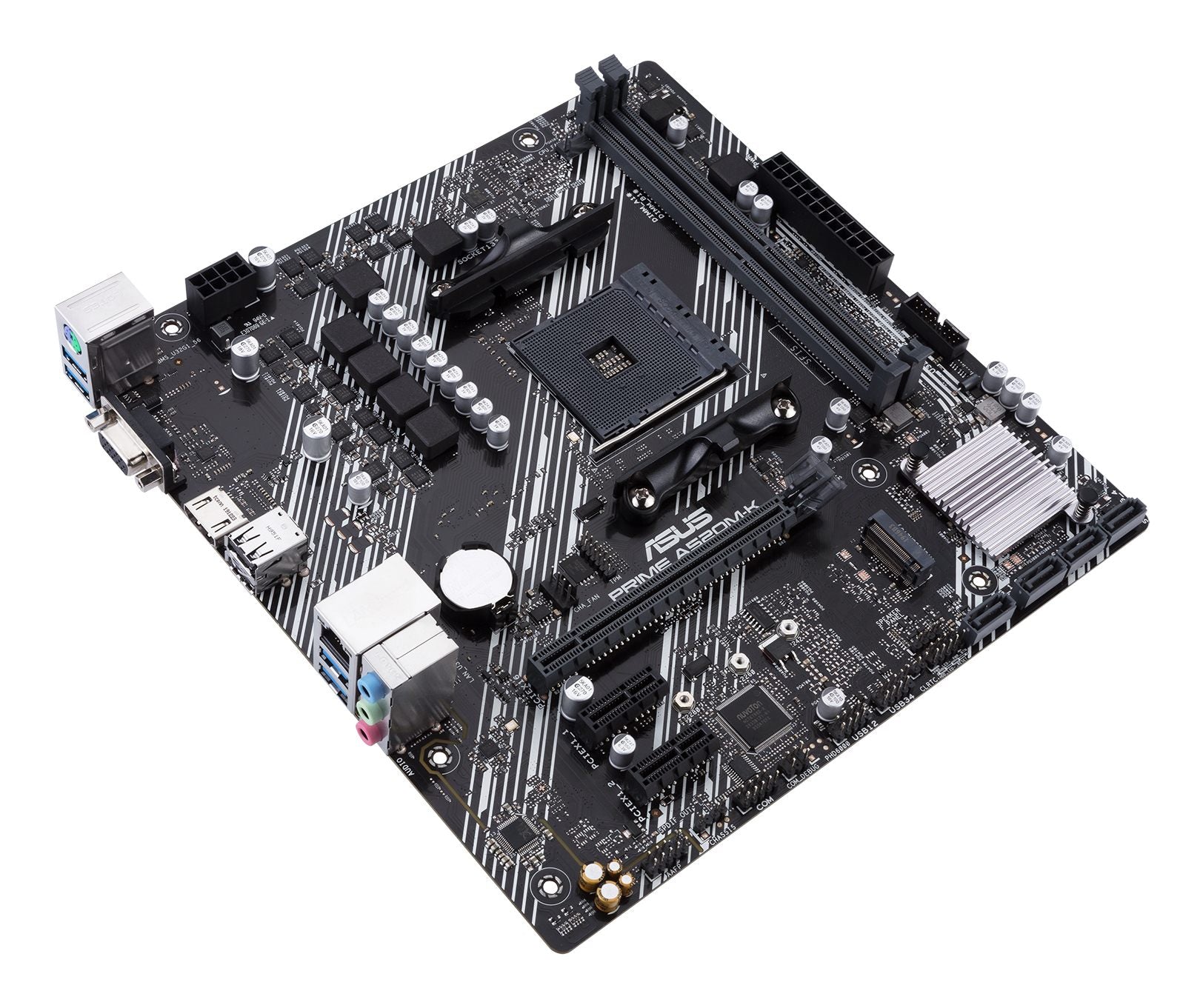 ASUS PRIME A520M-K AMD Socket AM4 for 3rd Gen AMD Ryzen mATX Form Factor DDR4