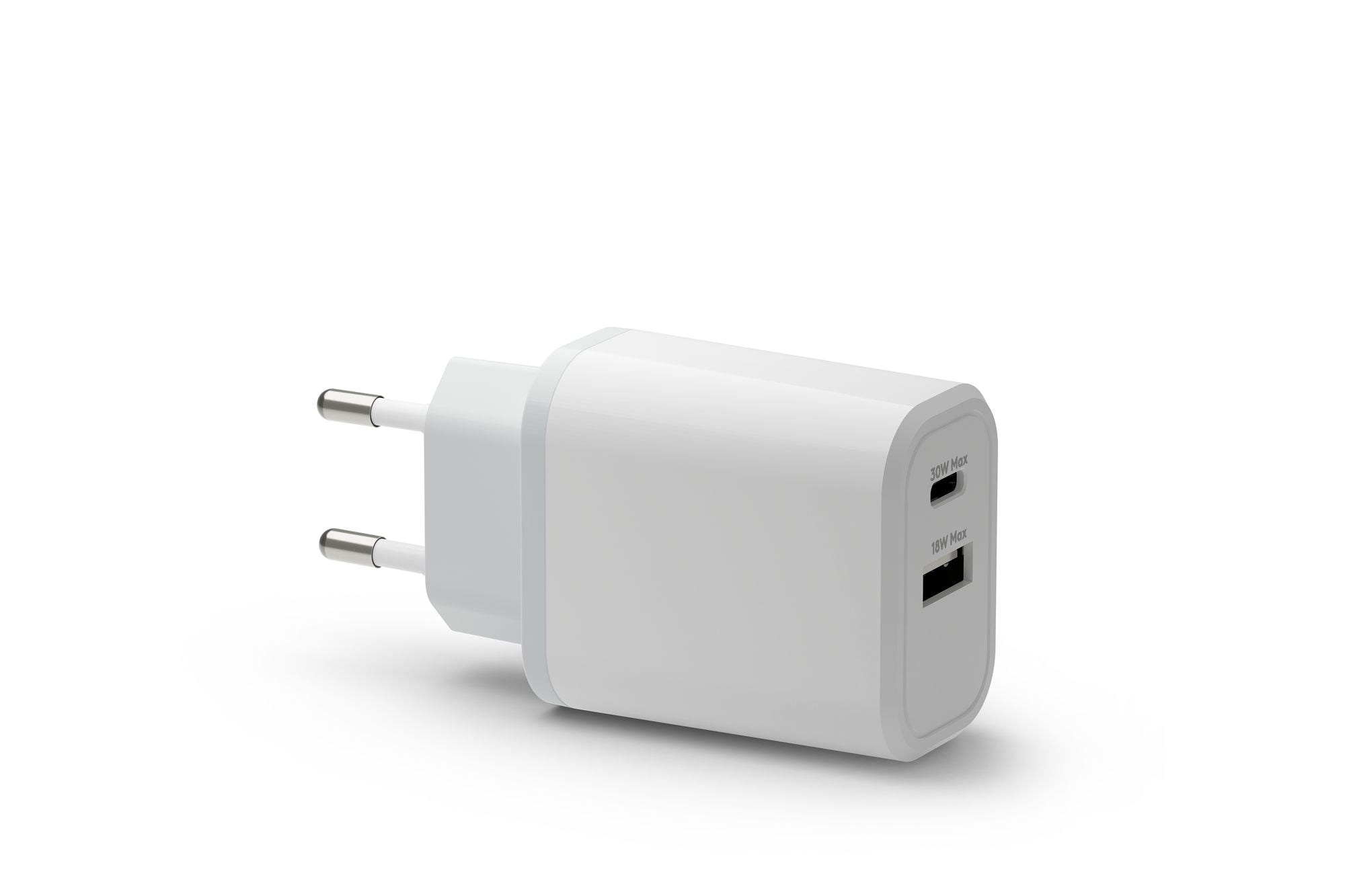 rechargeEUWallChargerUSBC30W+USBA18WW