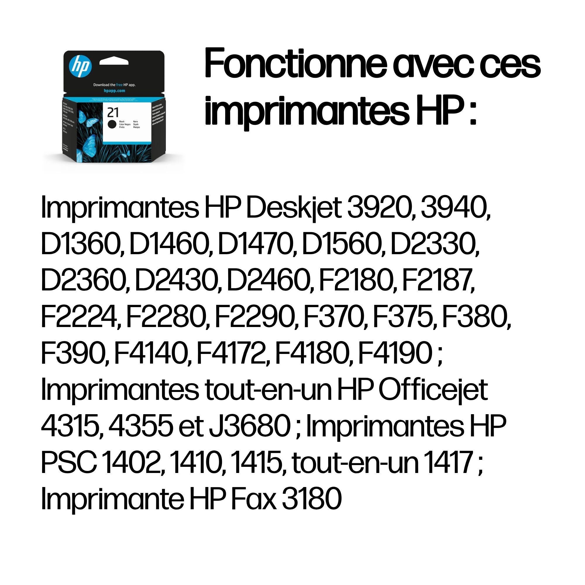 HP 21 Schwarz Tintenpatrone C9351AE - Original - Ink Cartridge