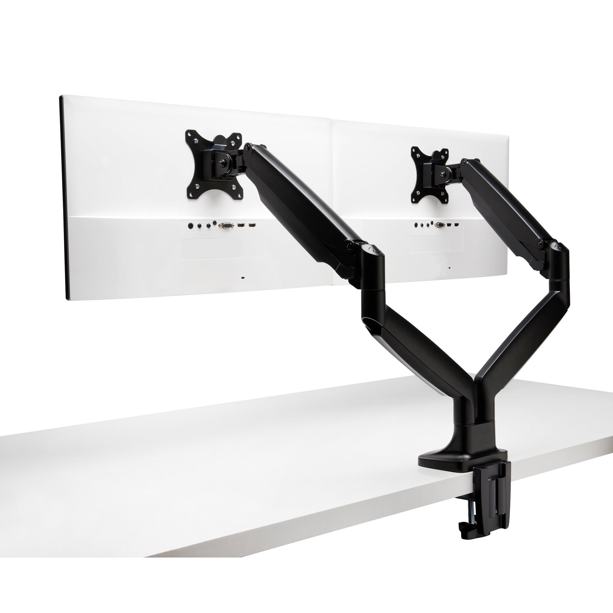 One-Touch Height Adjust Dual MonitArm