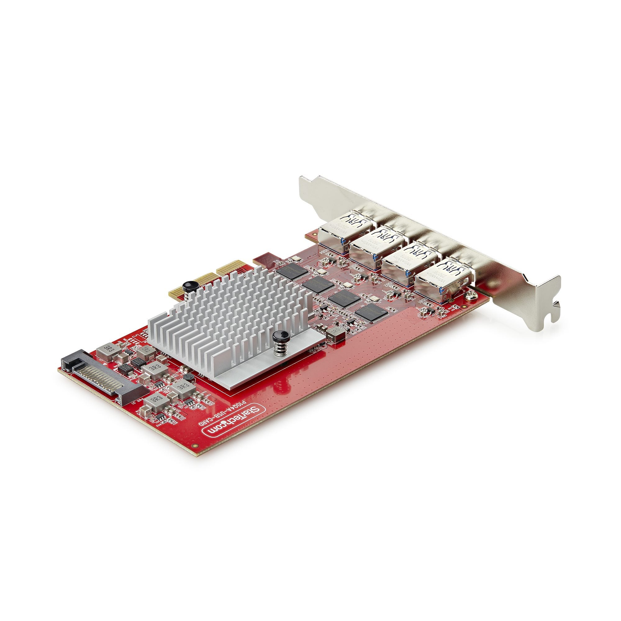 4-Port USB-A PCIe Card USB 3.2 10Gbps