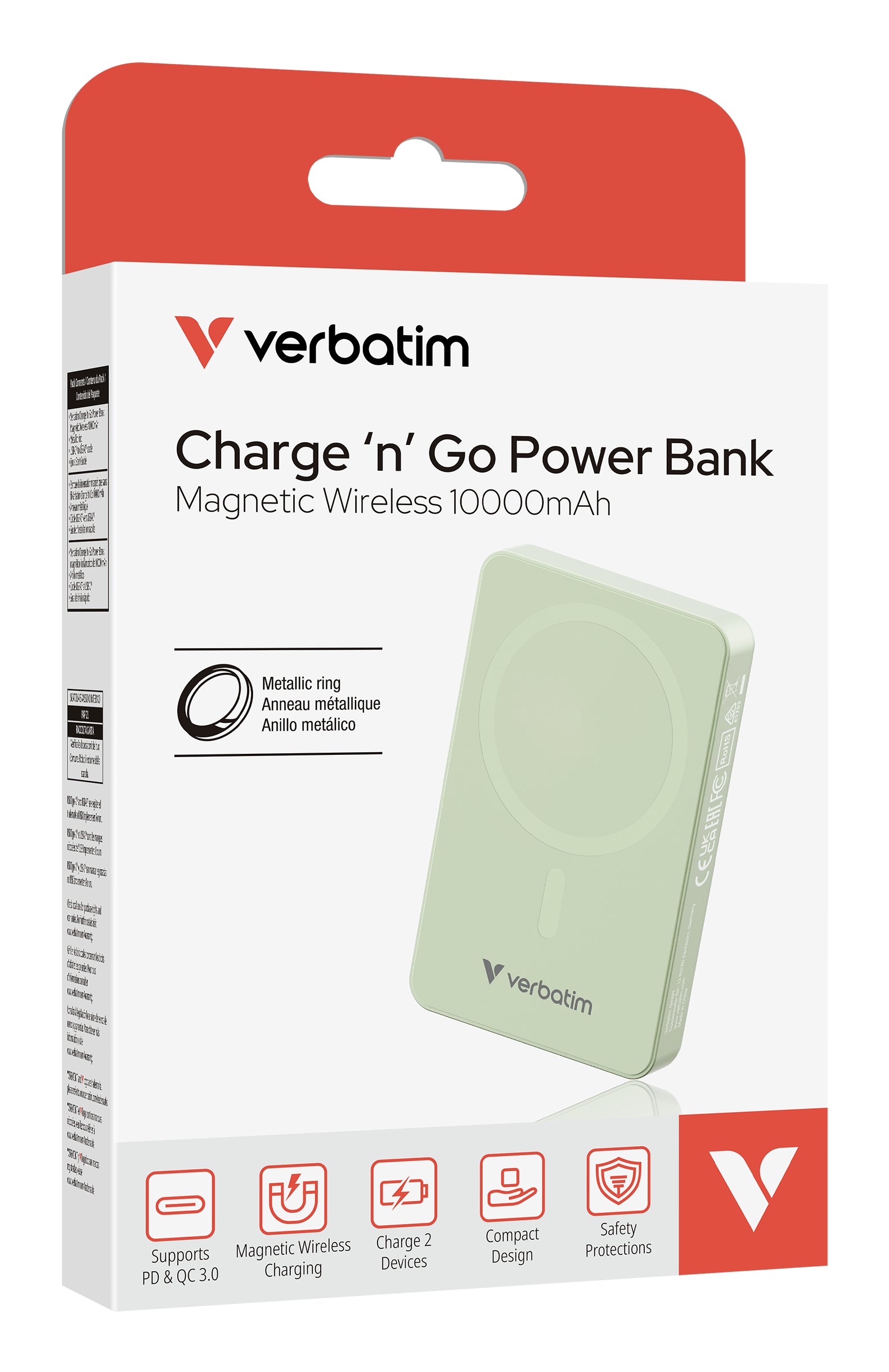 Charge ´n´ Go Essentials Power Bank Magn