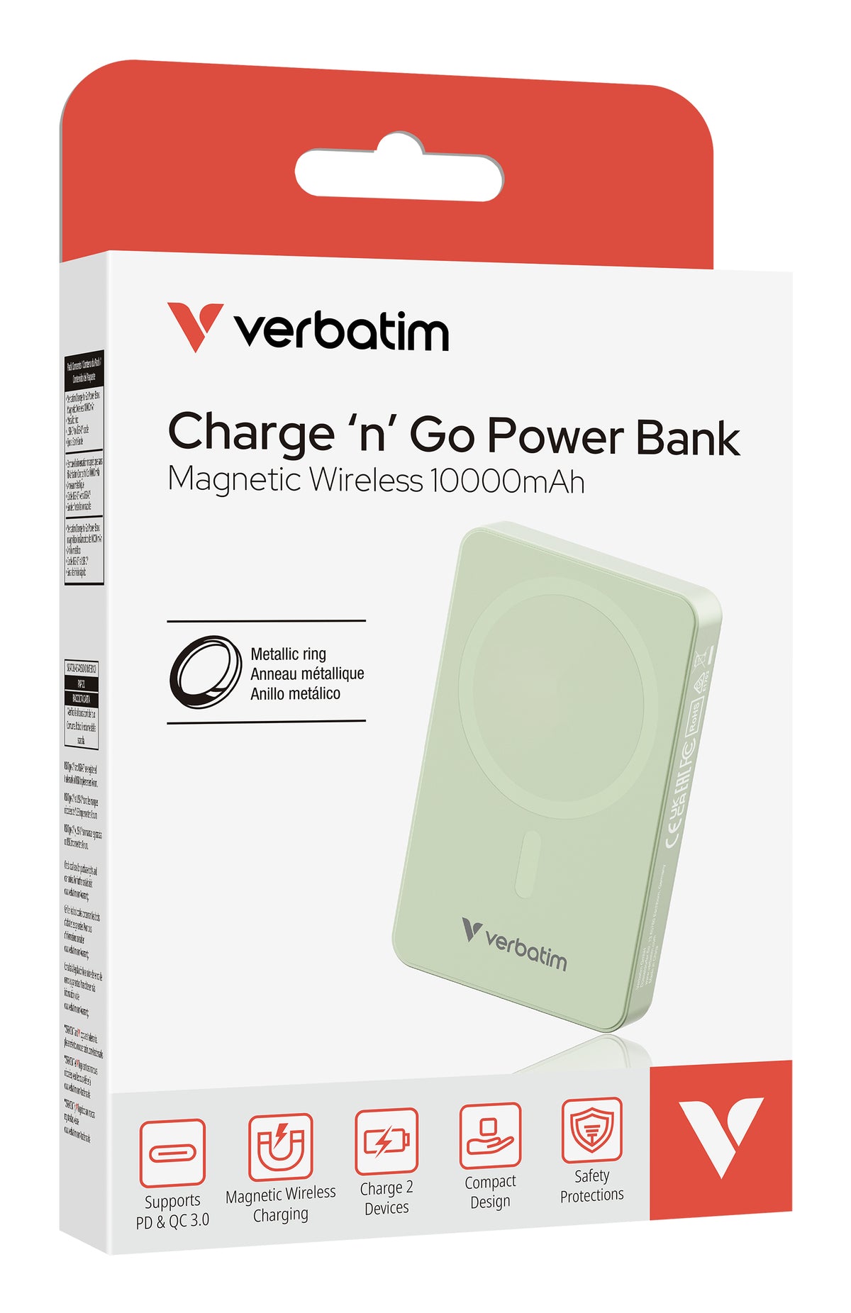 Charge ´n´ Go Essentials Power Bank Magn